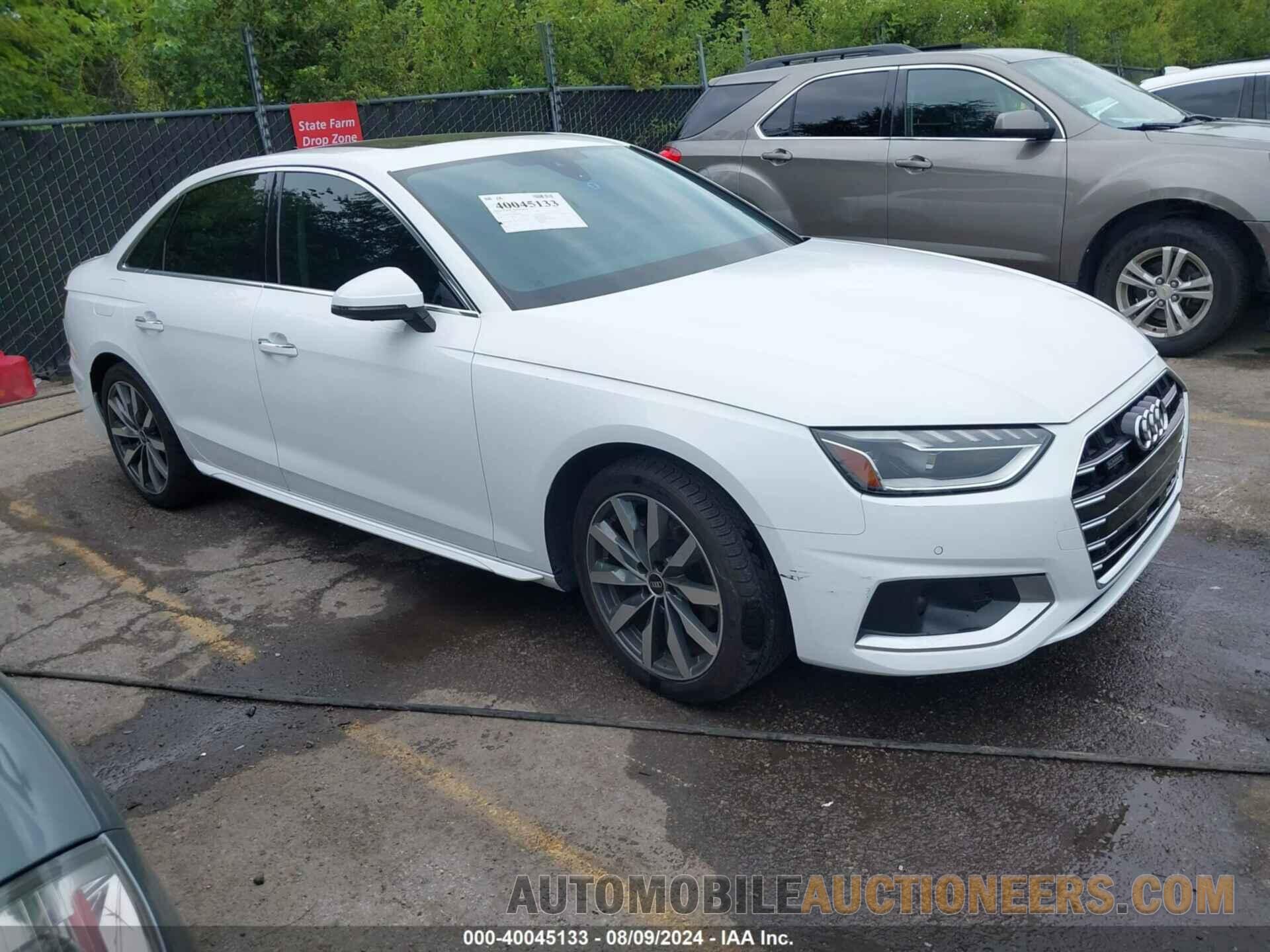 WAUBBAF48MN009490 AUDI A4 2021