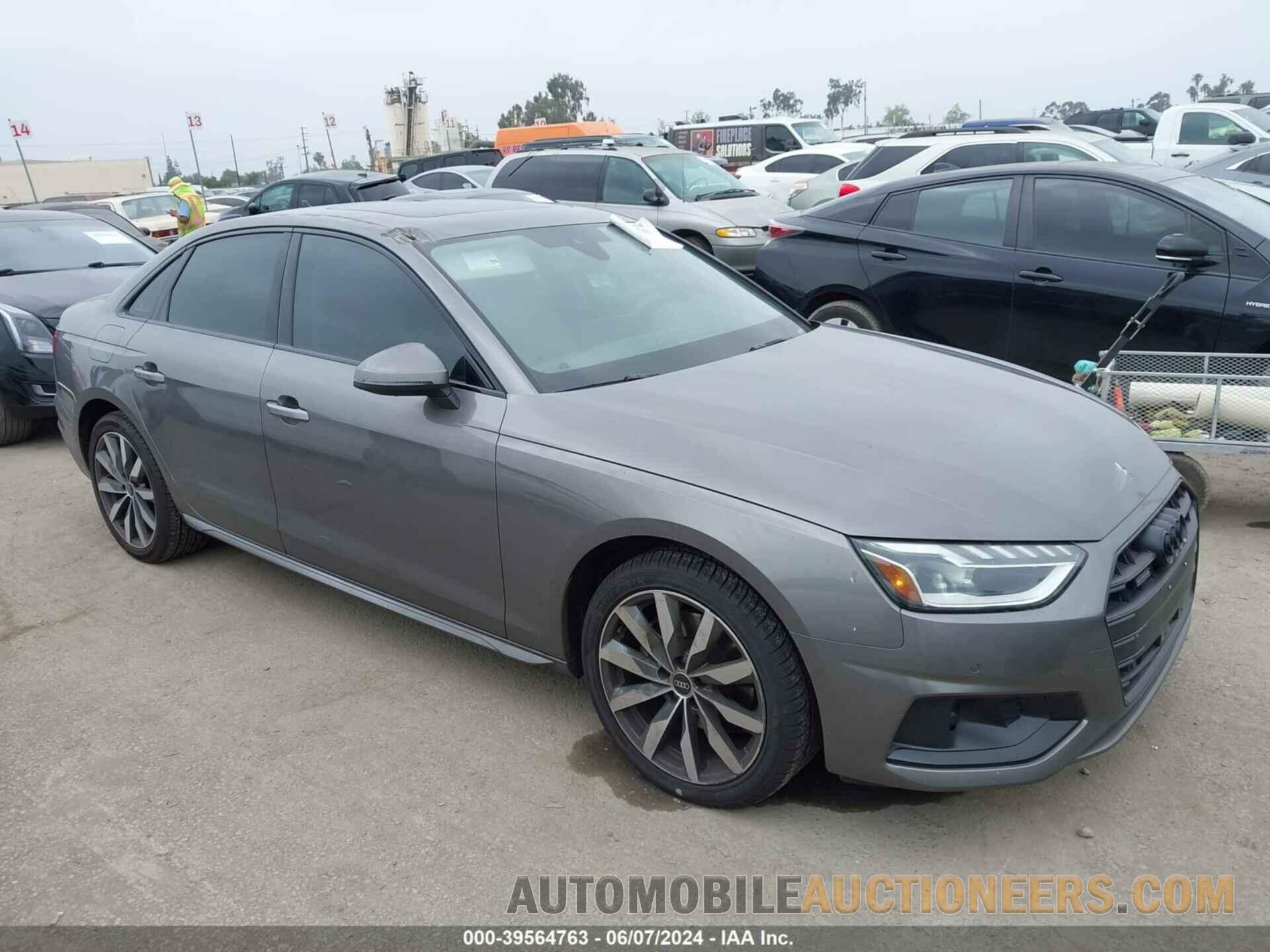 WAUBBAF4XNA037879 AUDI A4 2022