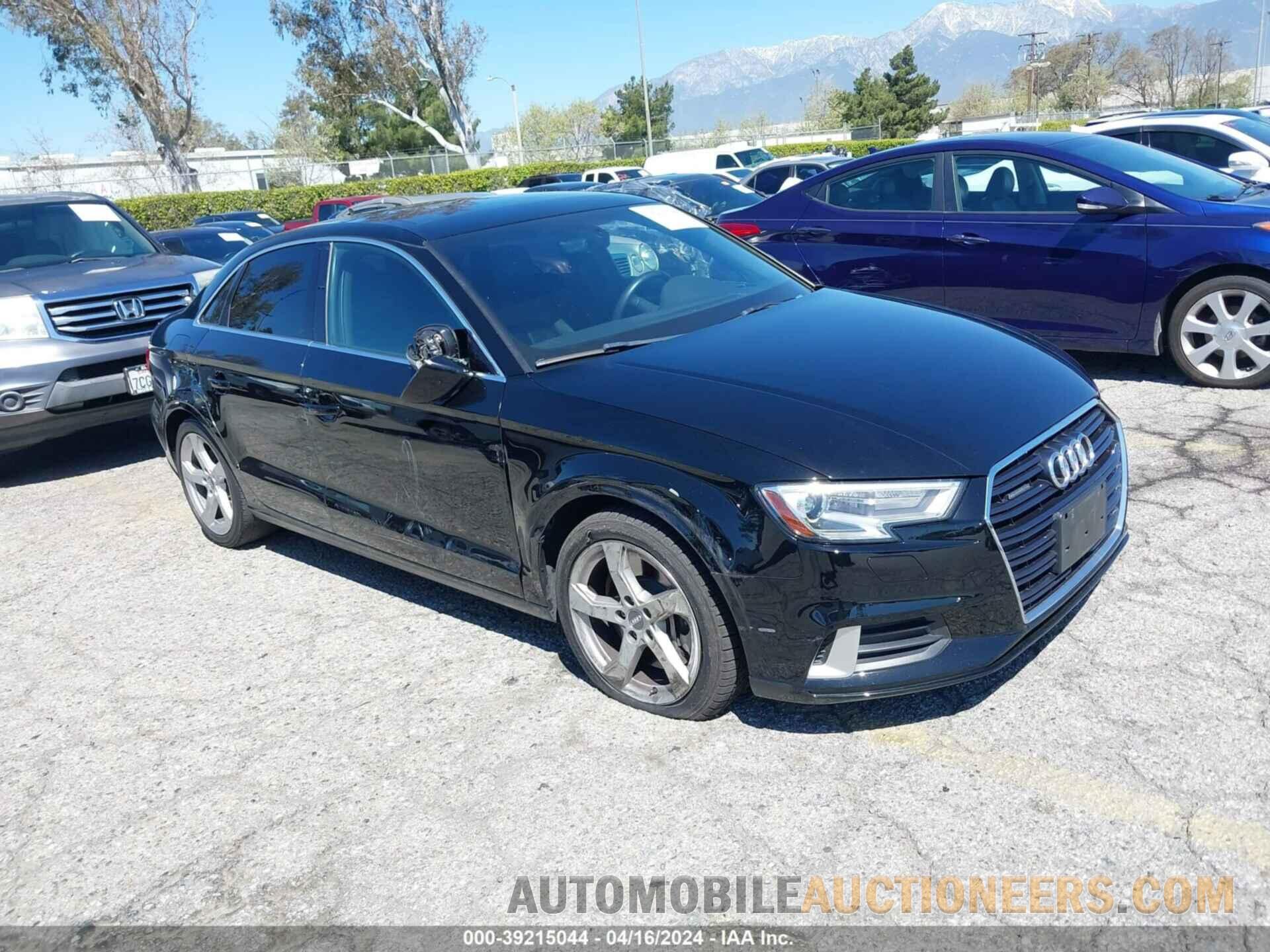 WAUBEGFF0K1024470 AUDI A3 SEDAN 2019