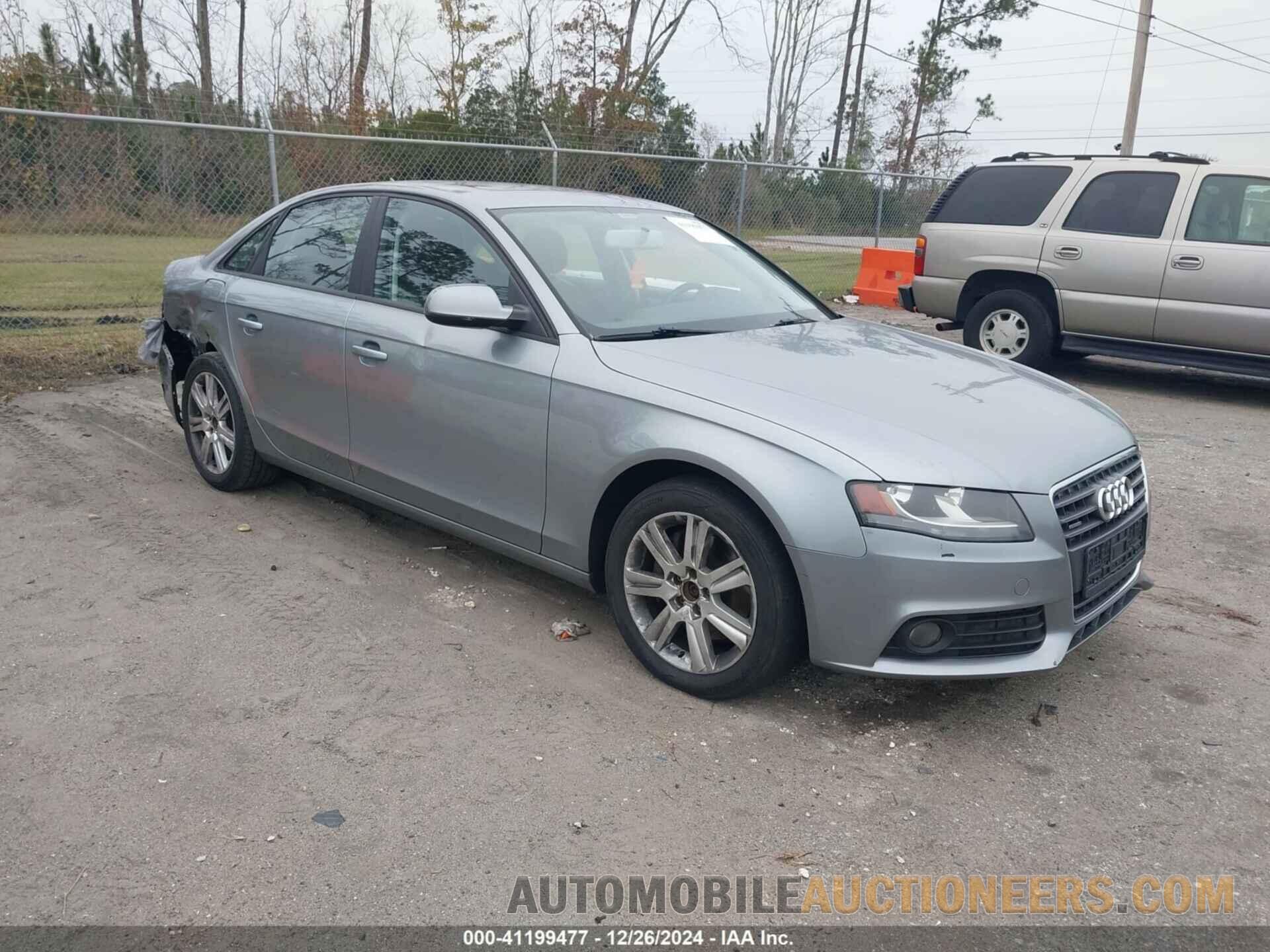 WAUBFAFL0BA104139 AUDI A4 2011