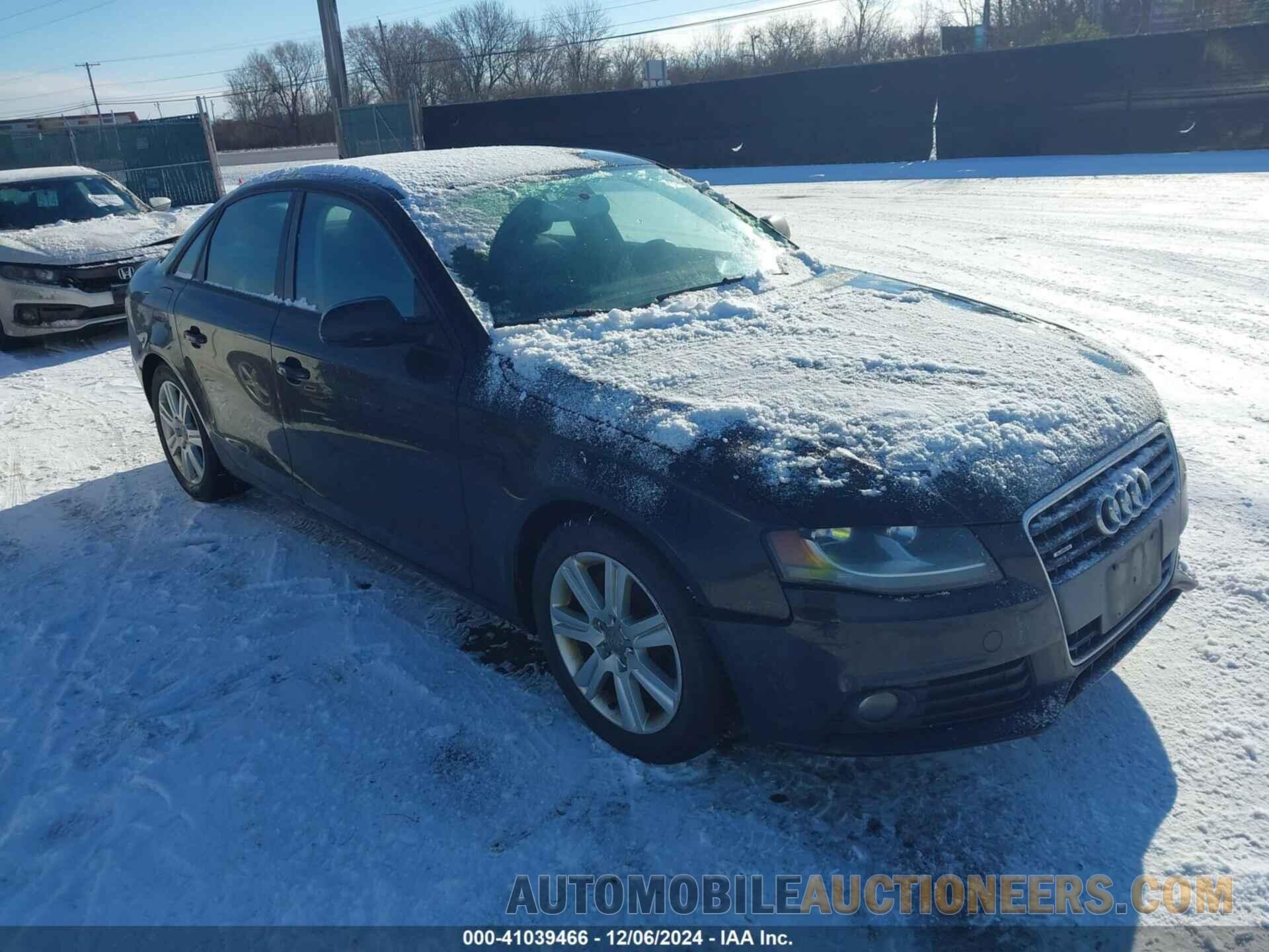 WAUBFAFL0BN040290 AUDI A4 2011