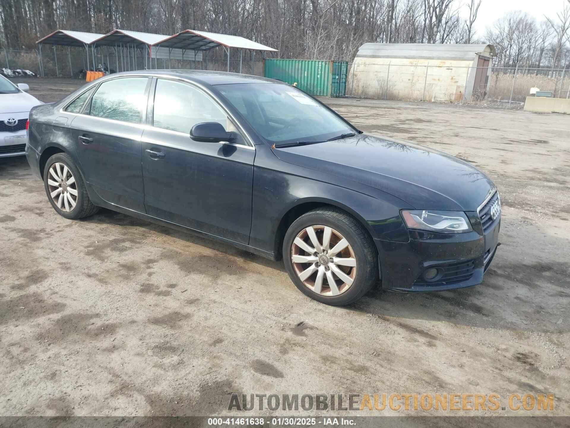 WAUBFAFL0CN015908 AUDI A4 2012