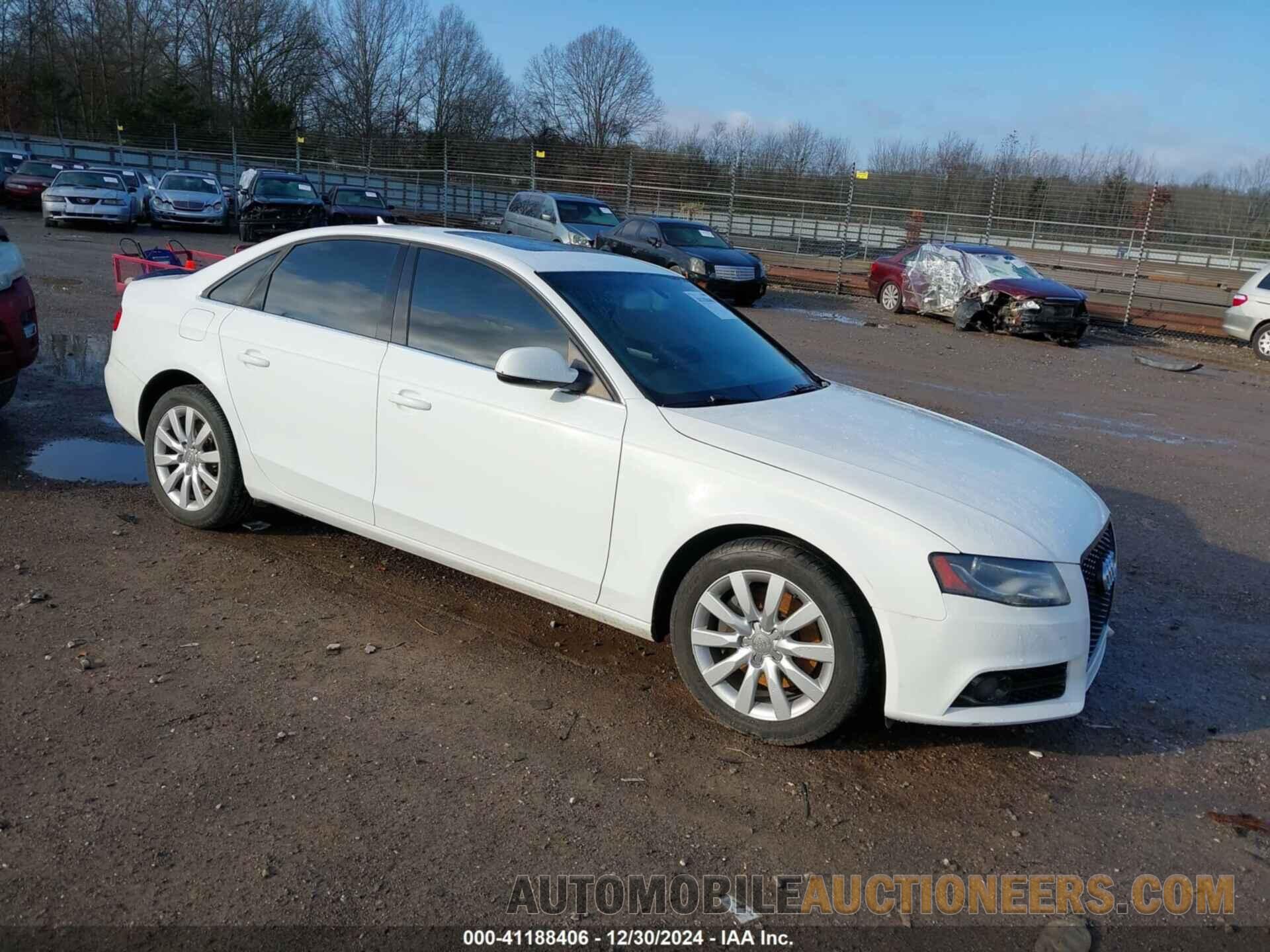 WAUBFAFL0CN021210 AUDI A4 2012