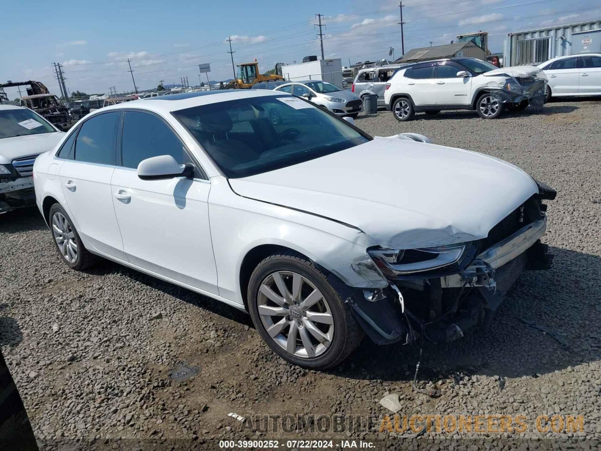 WAUBFAFL0DA170502 AUDI A4 2013