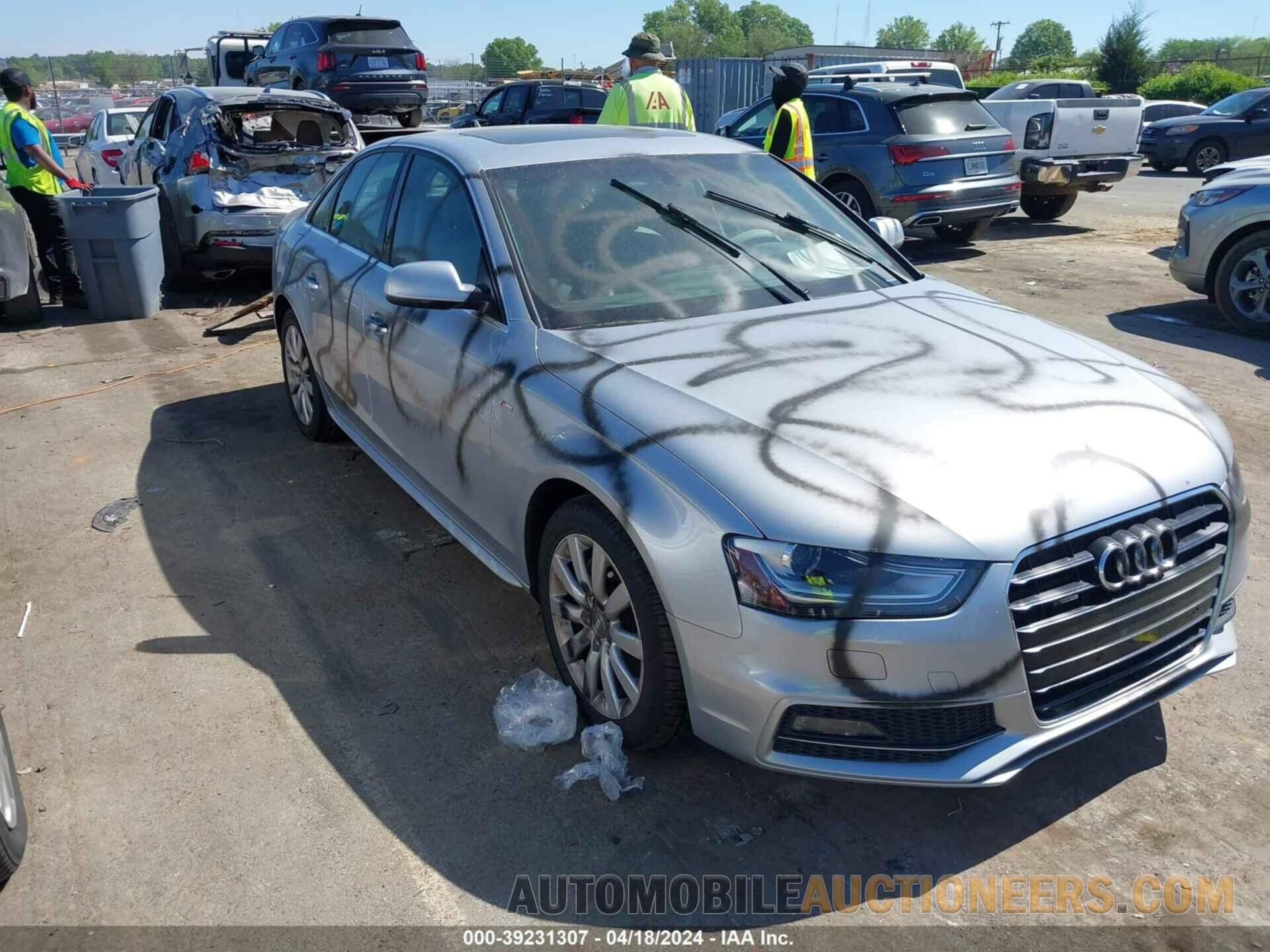 WAUBFAFL0FN015606 AUDI A4 2015