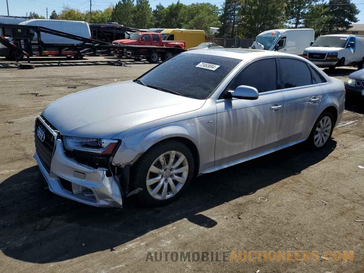 WAUBFAFL0FN027786 AUDI A4 2015