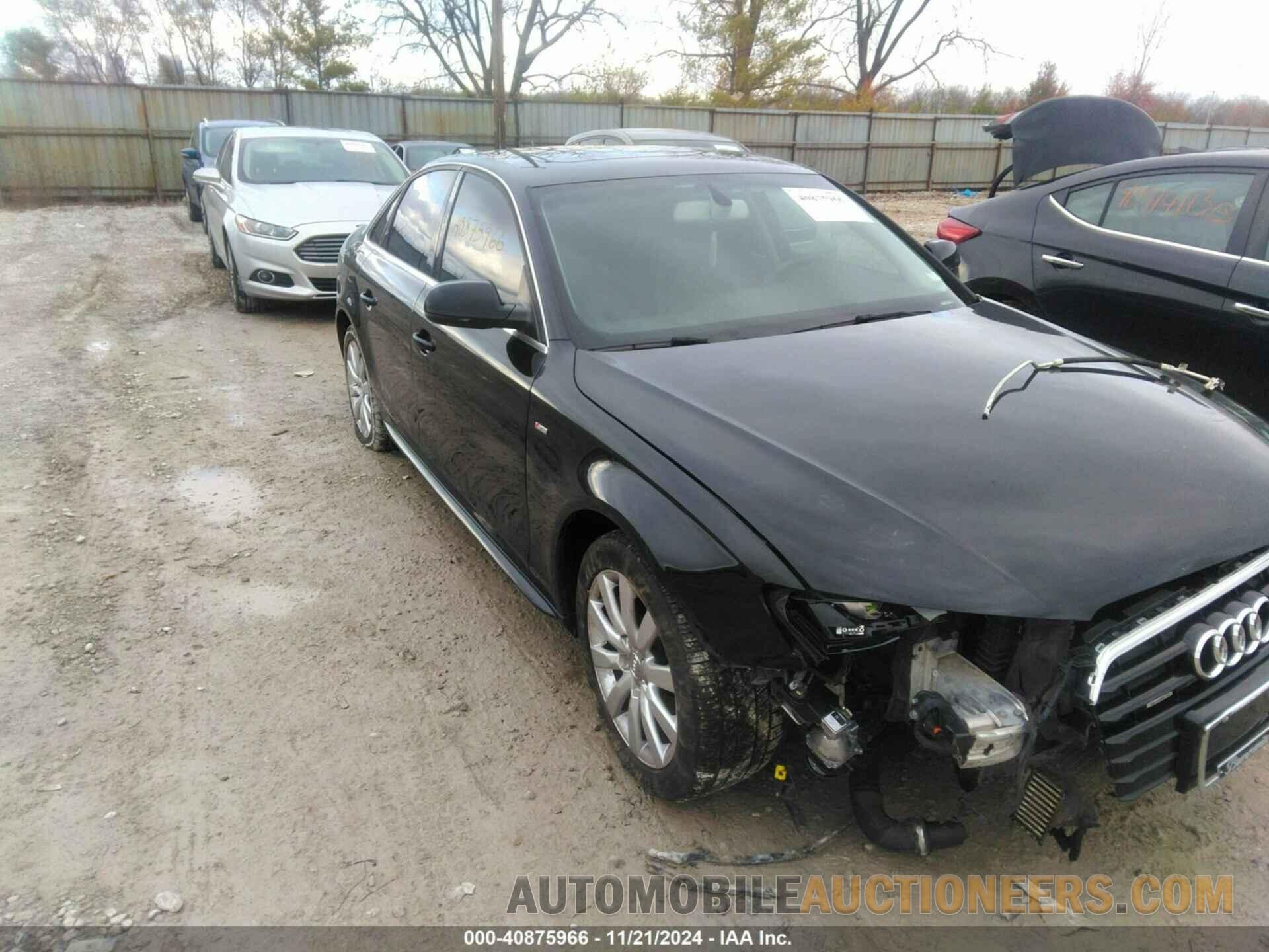 WAUBFAFL0GN007037 AUDI A4 2016