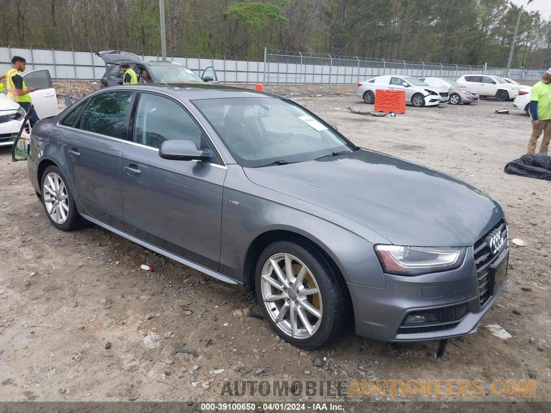 WAUBFAFL0GN018300 AUDI A4 2016