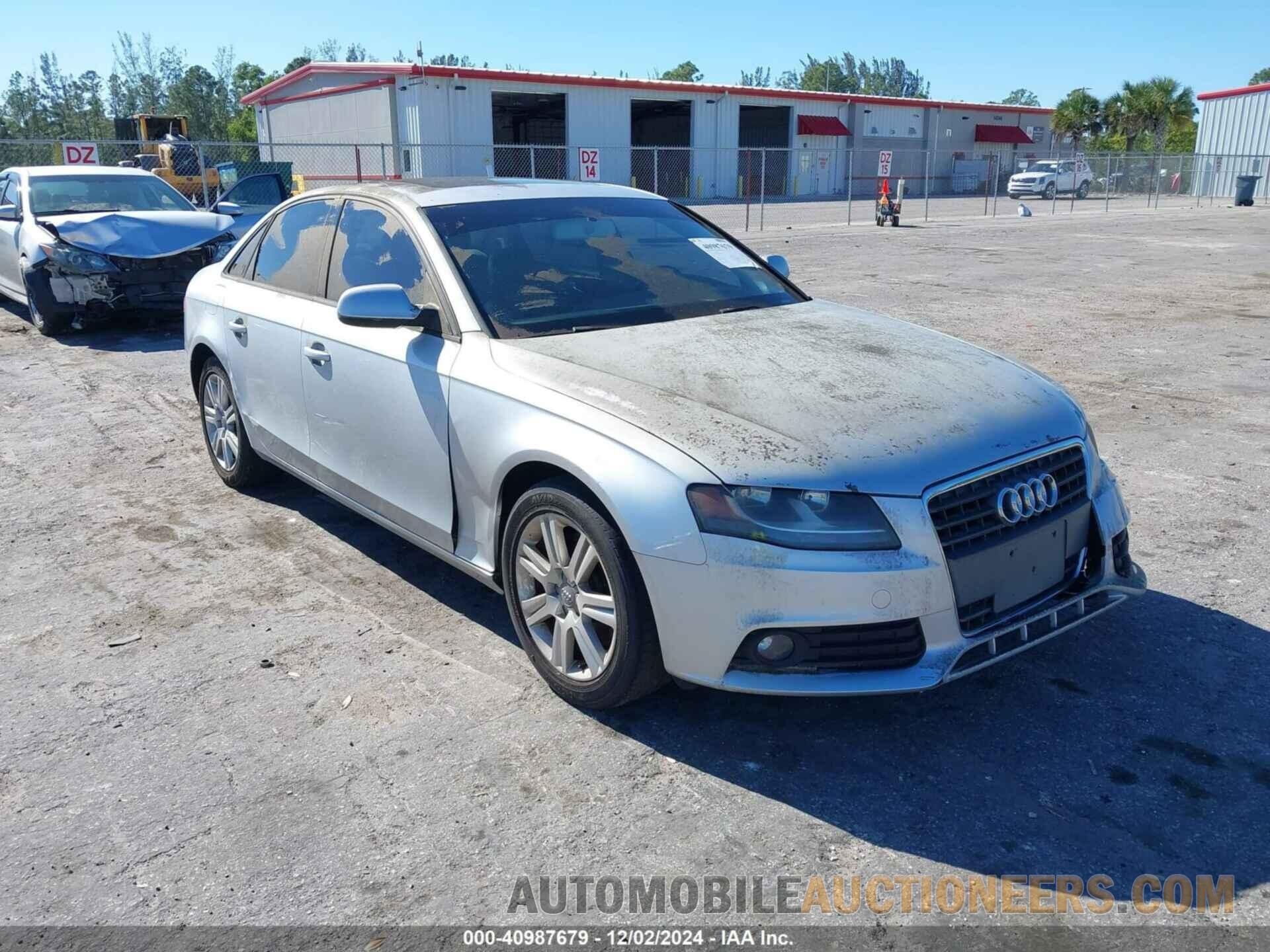 WAUBFAFL1BA086525 AUDI A4 2011