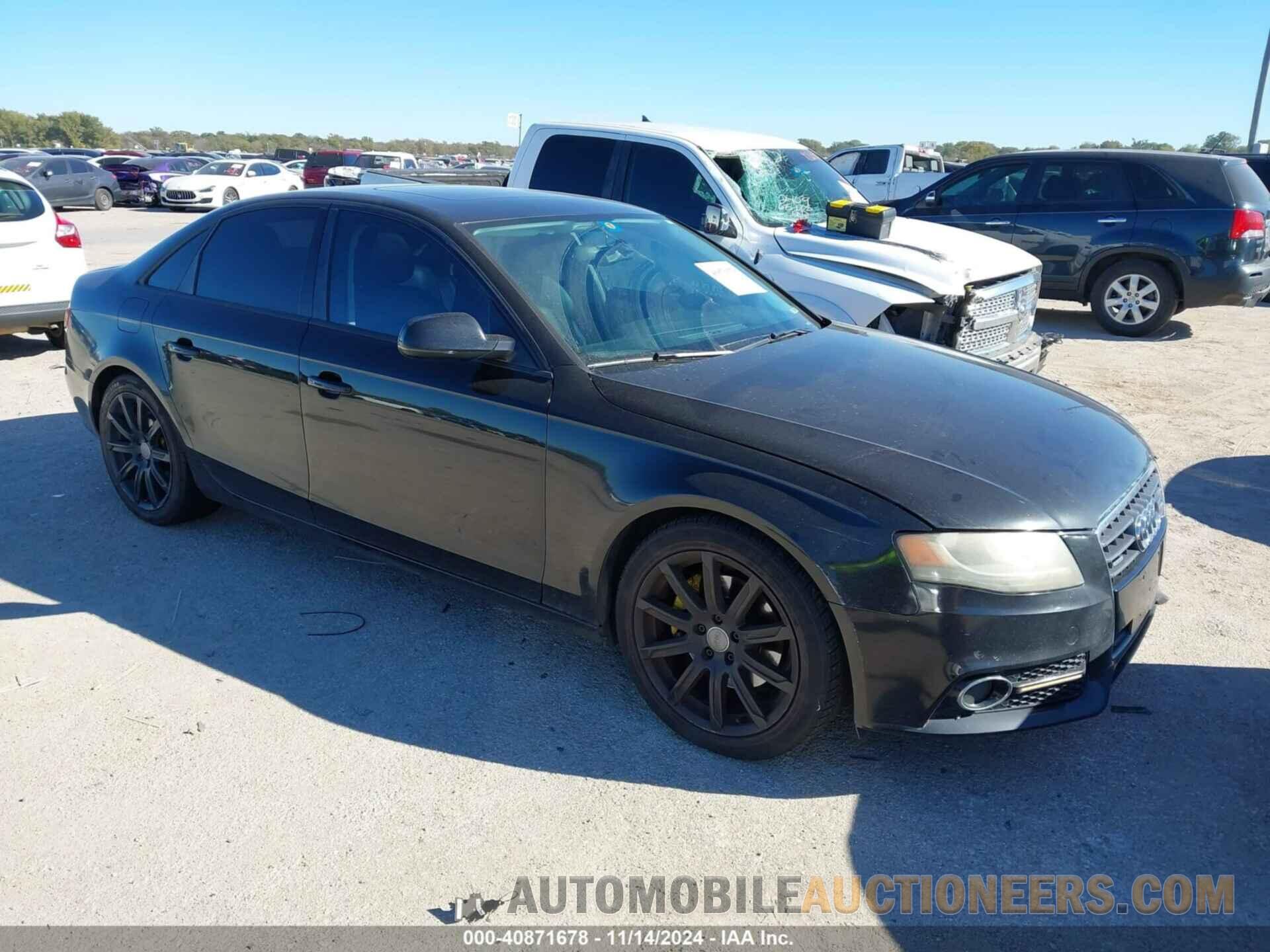 WAUBFAFL1BN055011 AUDI A4 2011