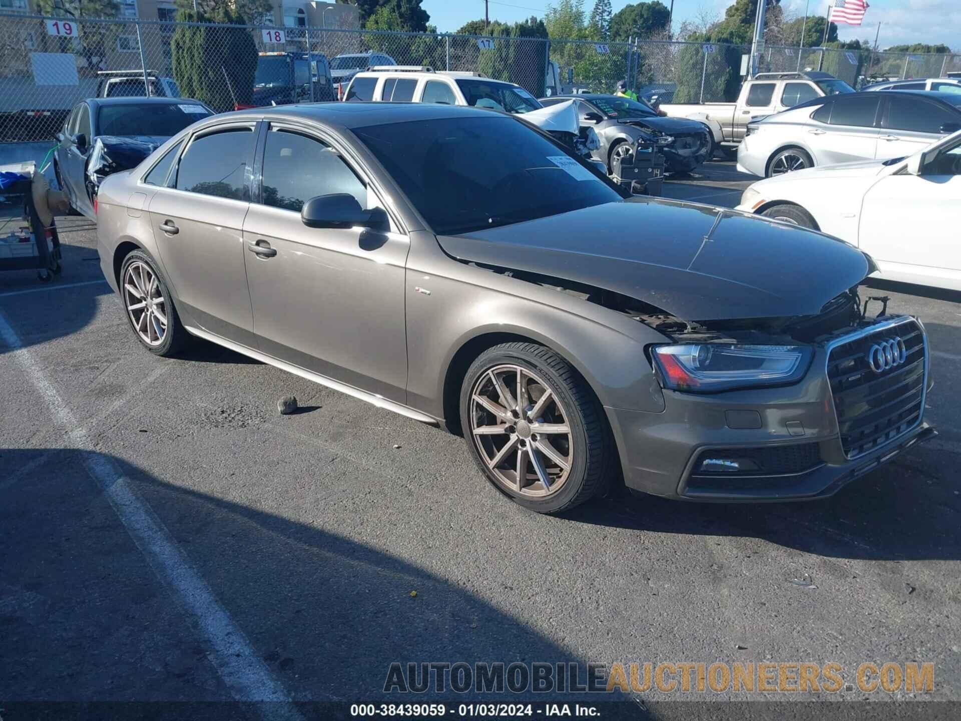 WAUBFAFL1FN021723 AUDI A4 2015