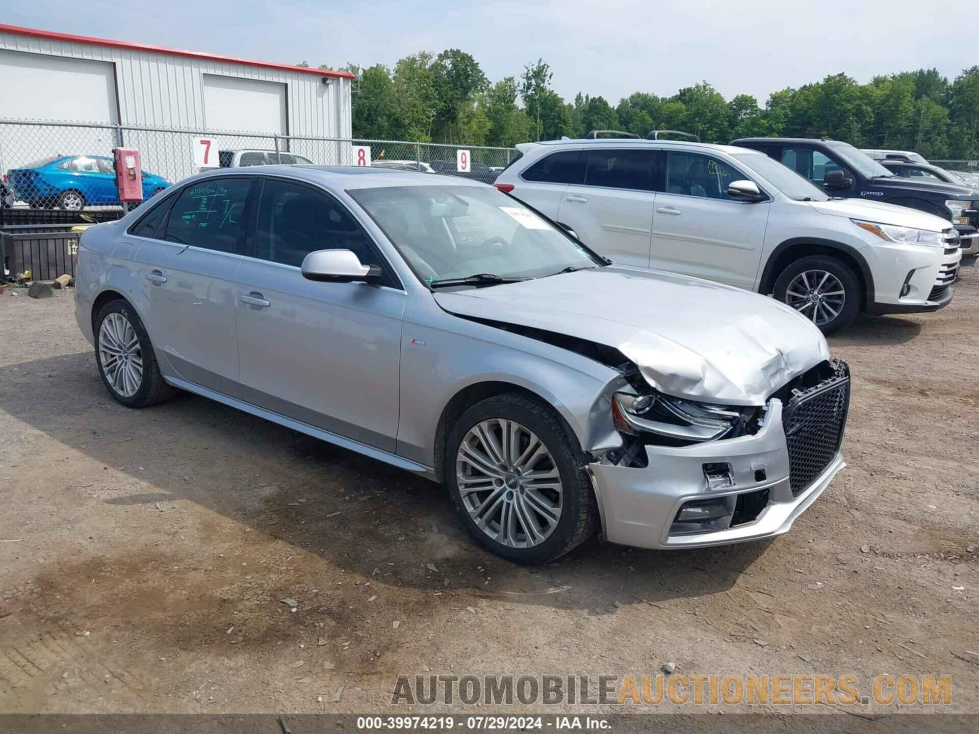 WAUBFAFL1FN041387 AUDI A4 2015