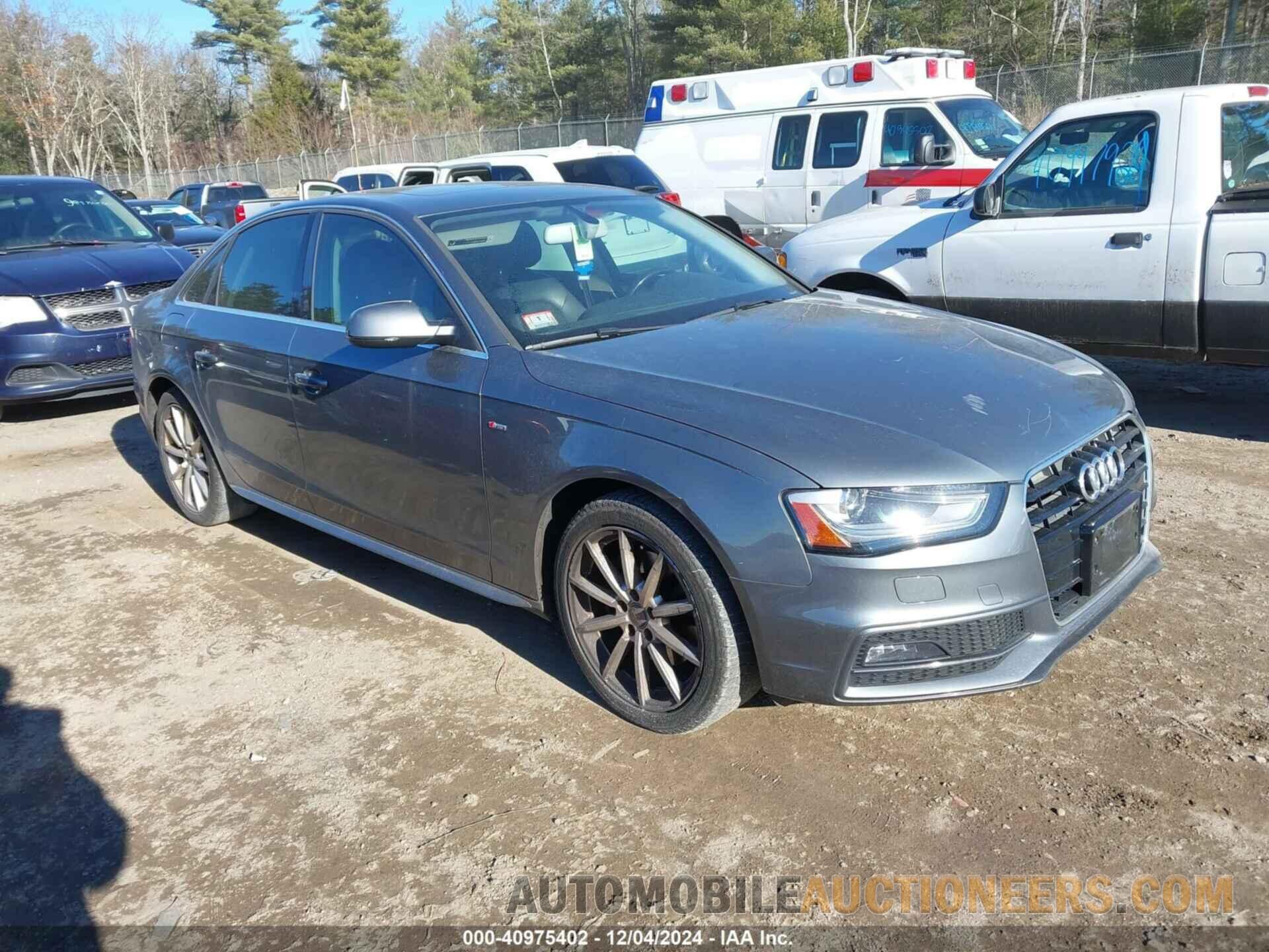 WAUBFAFL1GN011274 AUDI A4 2016