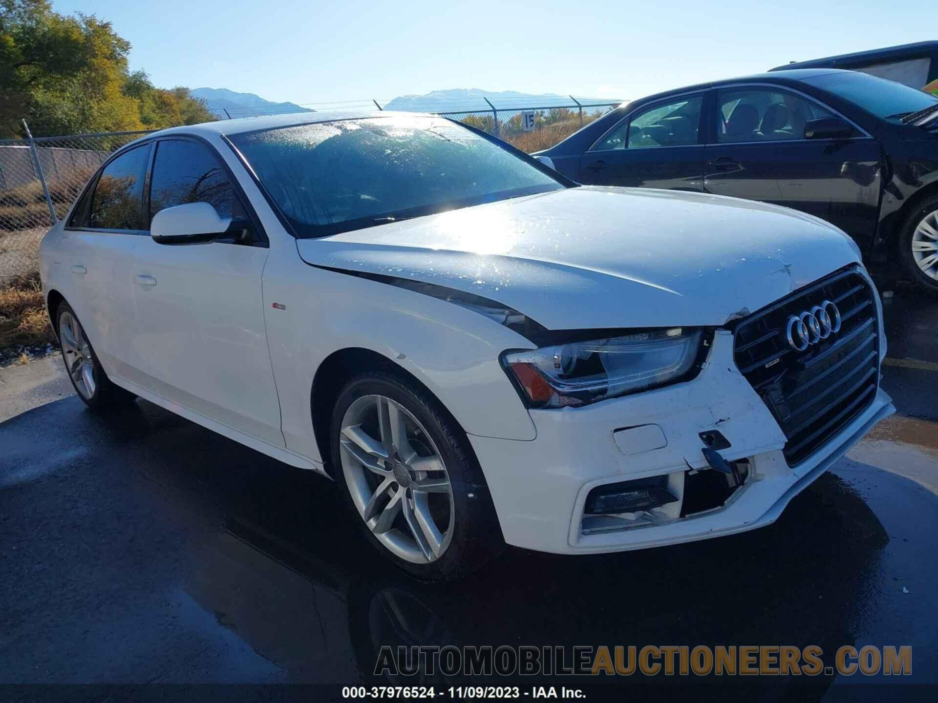 WAUBFAFL1GN013753 AUDI A4 2016