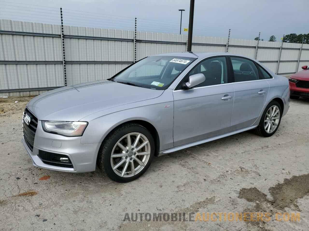 WAUBFAFL1GN018435 AUDI A4 2016