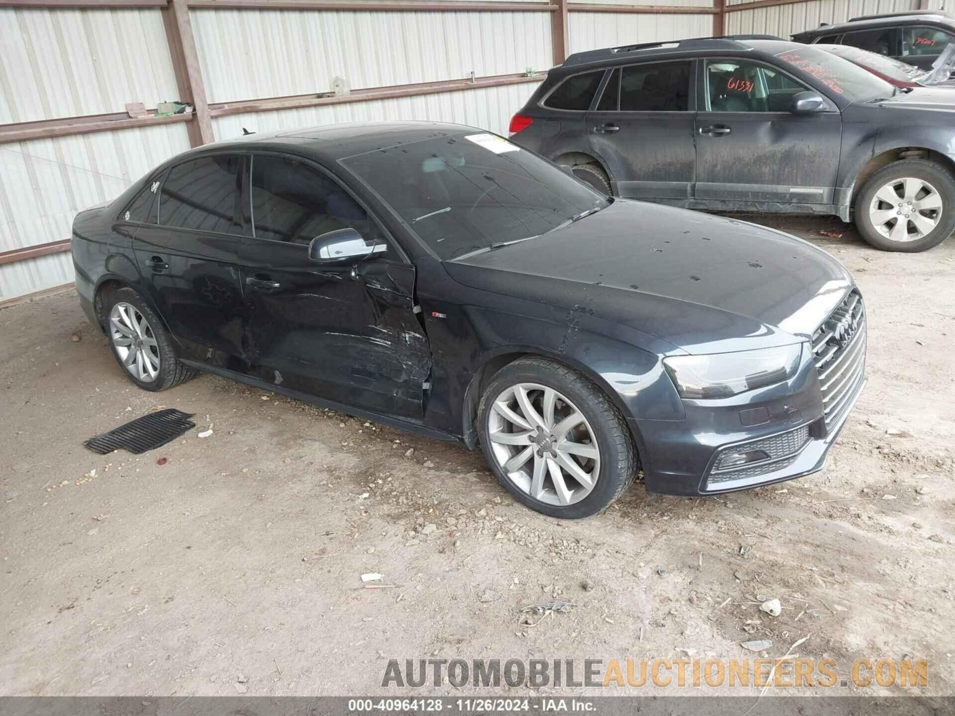 WAUBFAFL2EN017386 AUDI A4 2014