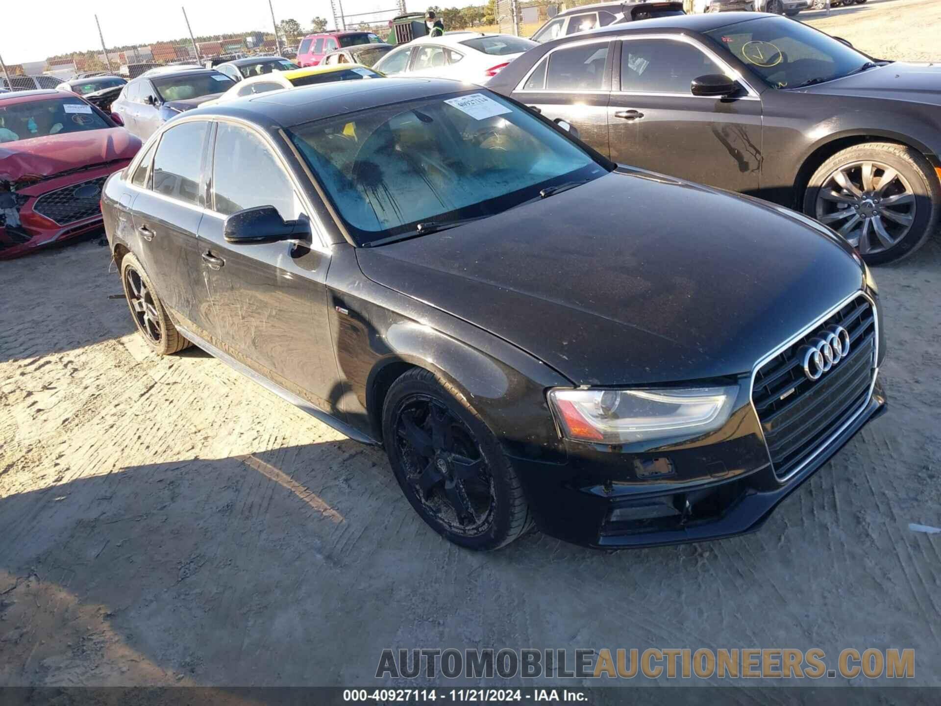 WAUBFAFL2GN002258 AUDI A4 2016