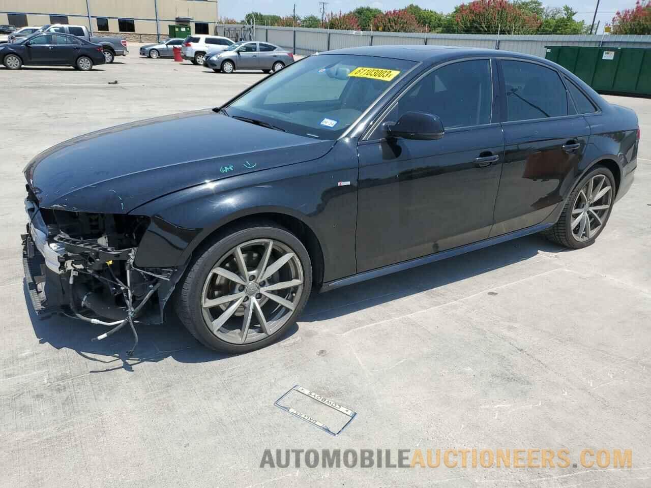 WAUBFAFL2GN013874 AUDI A4 2016