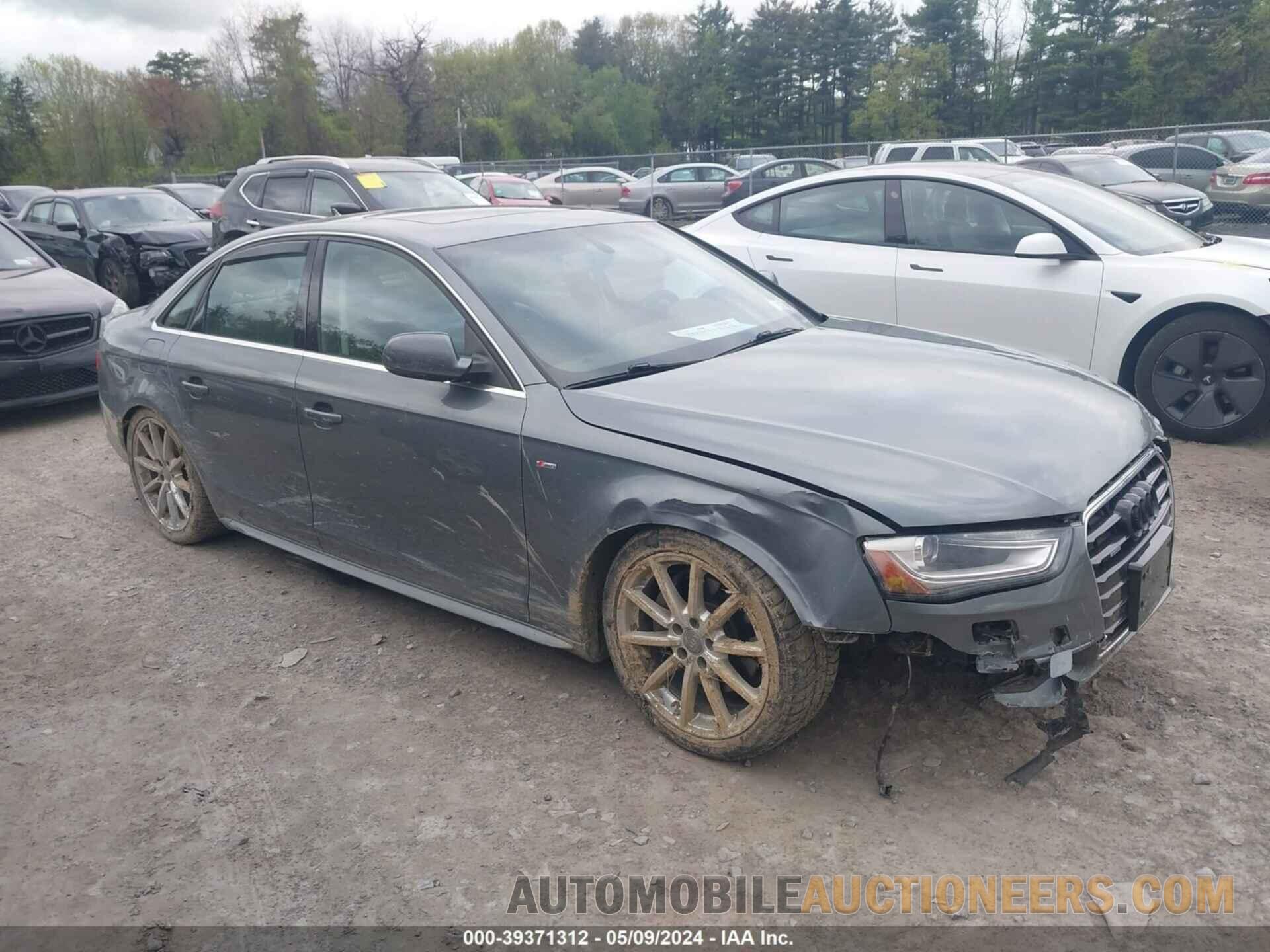 WAUBFAFL2GN017827 AUDI A4 2016