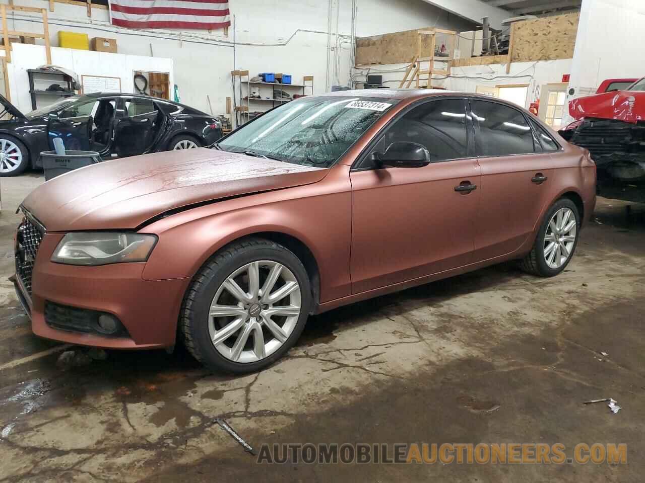 WAUBFAFL3CA015845 AUDI A4 2012