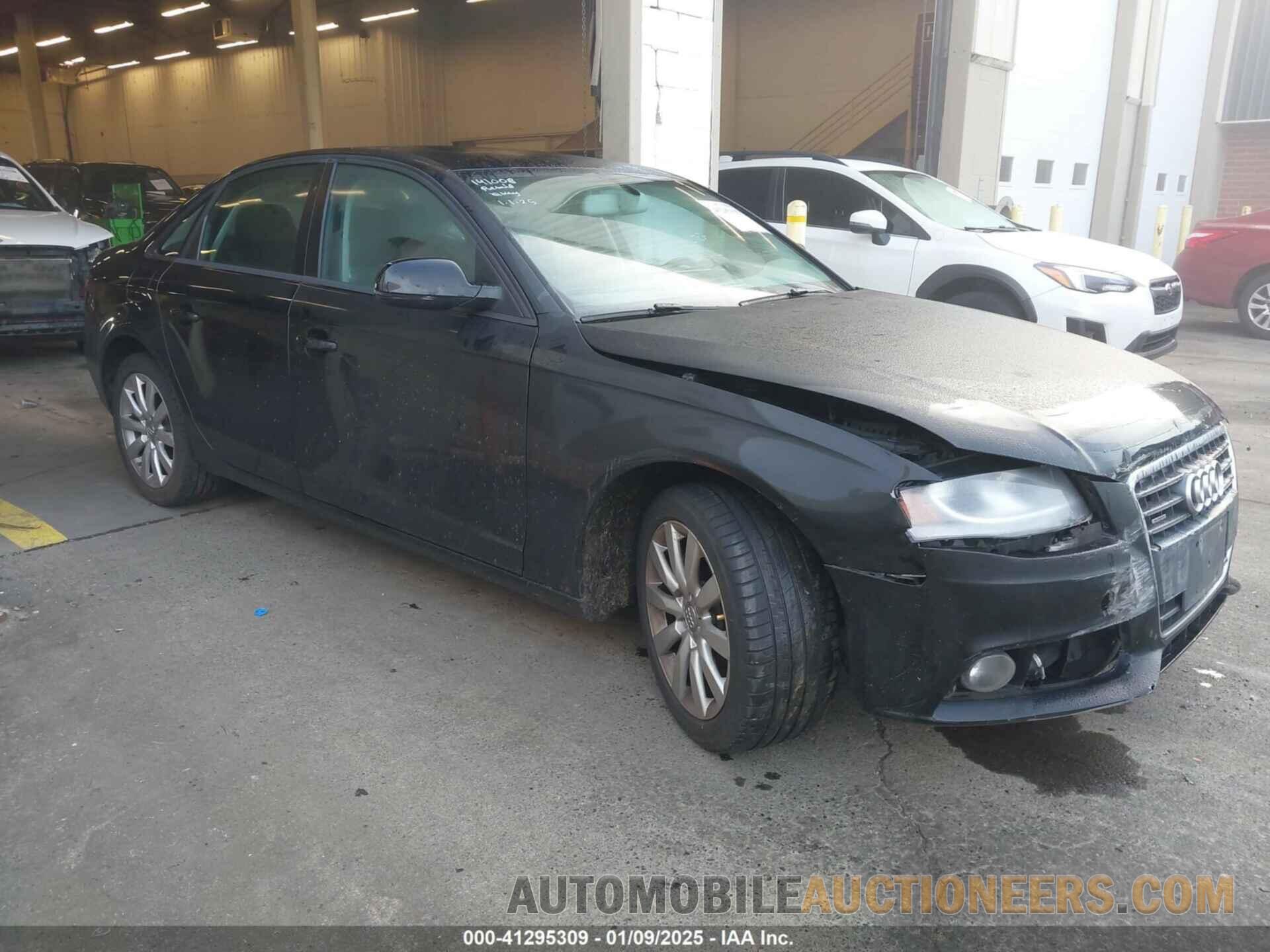 WAUBFAFL3CA119736 AUDI A4 2012