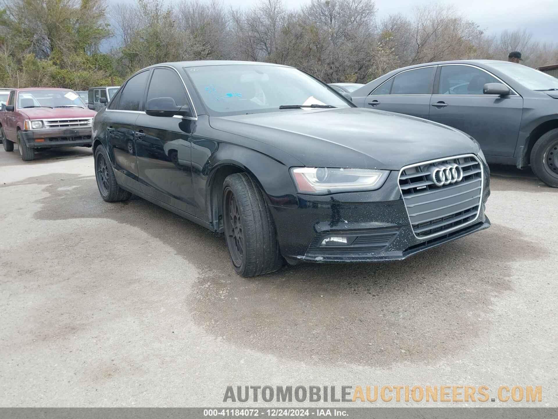 WAUBFAFL3DN048371 AUDI A4 2013