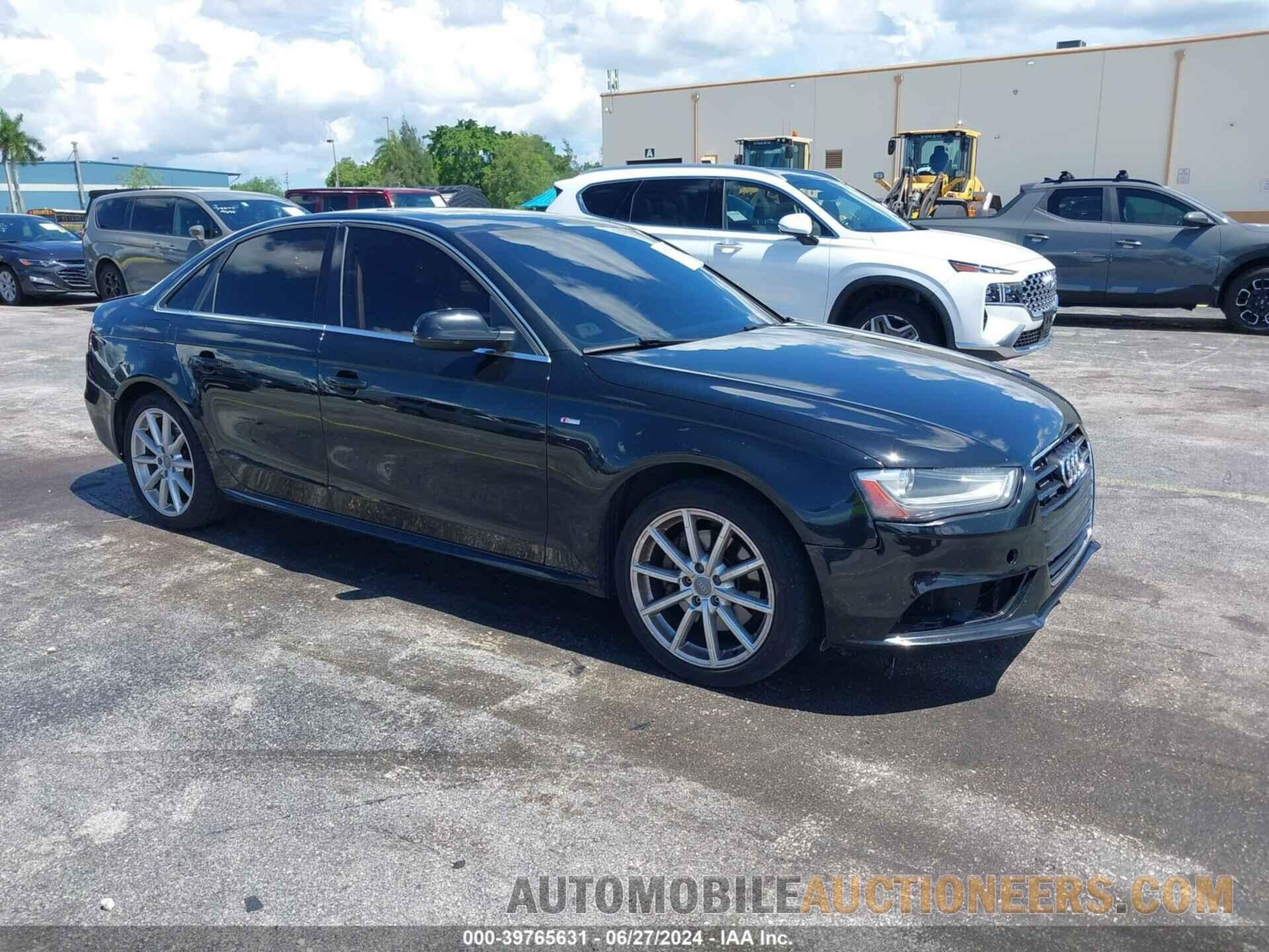 WAUBFAFL3FN005345 AUDI A4 2015