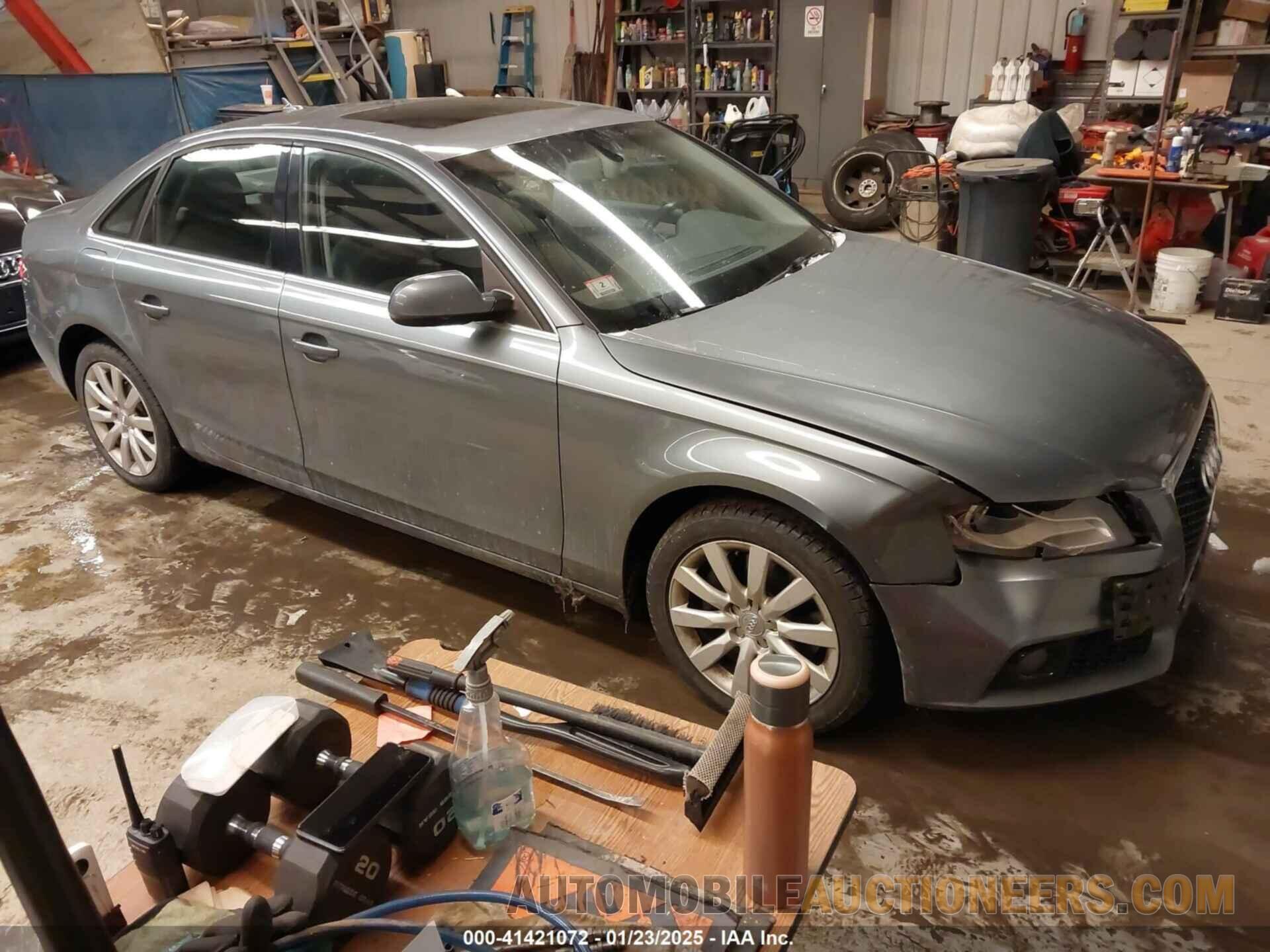 WAUBFAFL4CA021881 AUDI A4 2012