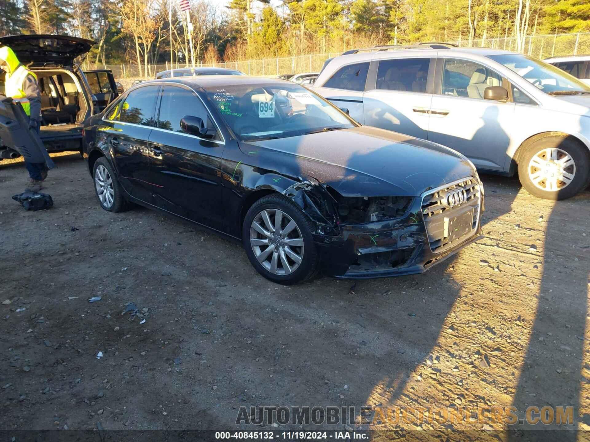 WAUBFAFL4DN036827 AUDI A4 2013