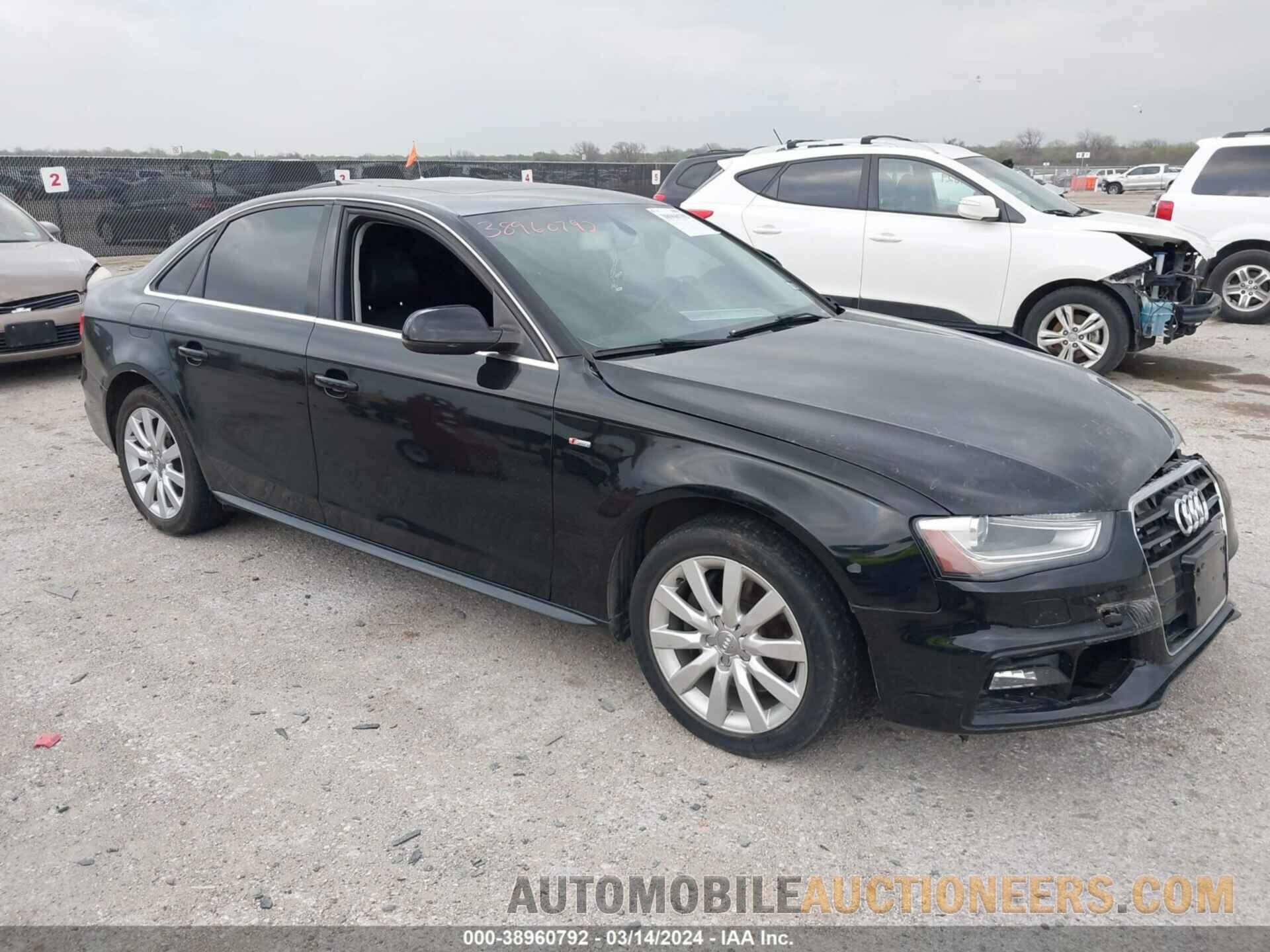 WAUBFAFL4FN037687 AUDI A4 2015