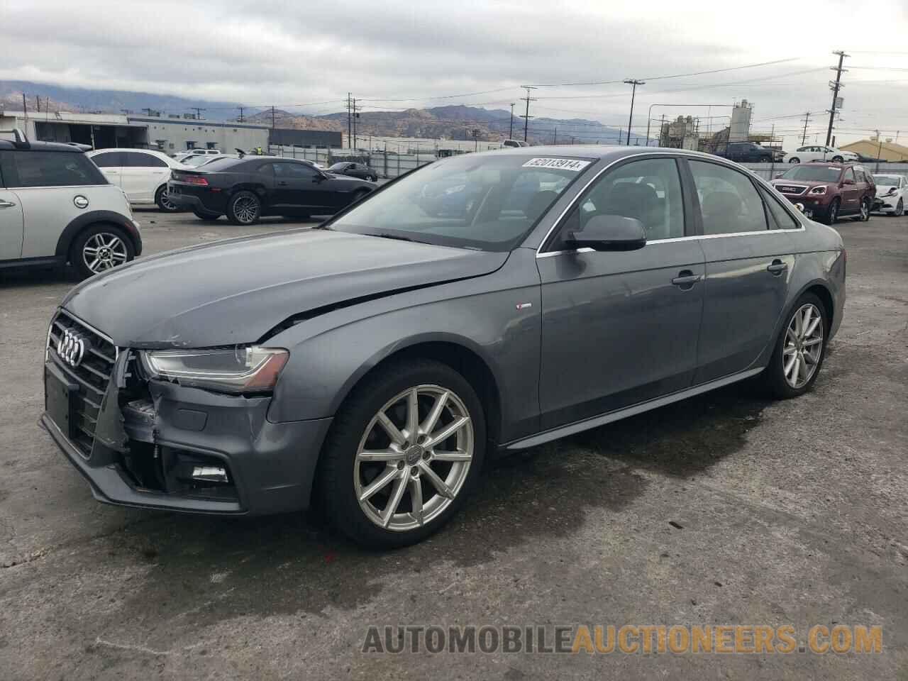 WAUBFAFL4GN007381 AUDI A4 2016