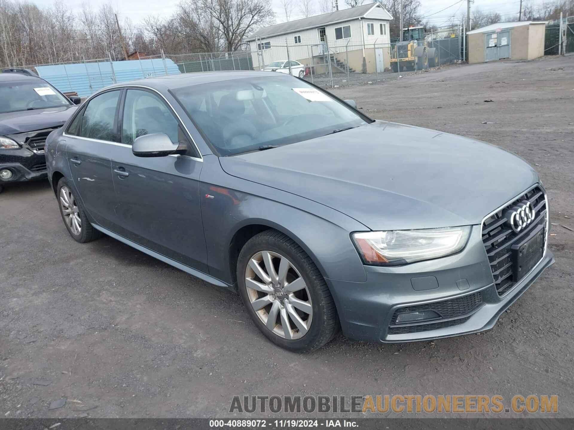 WAUBFAFL5FN014922 AUDI A4 2015