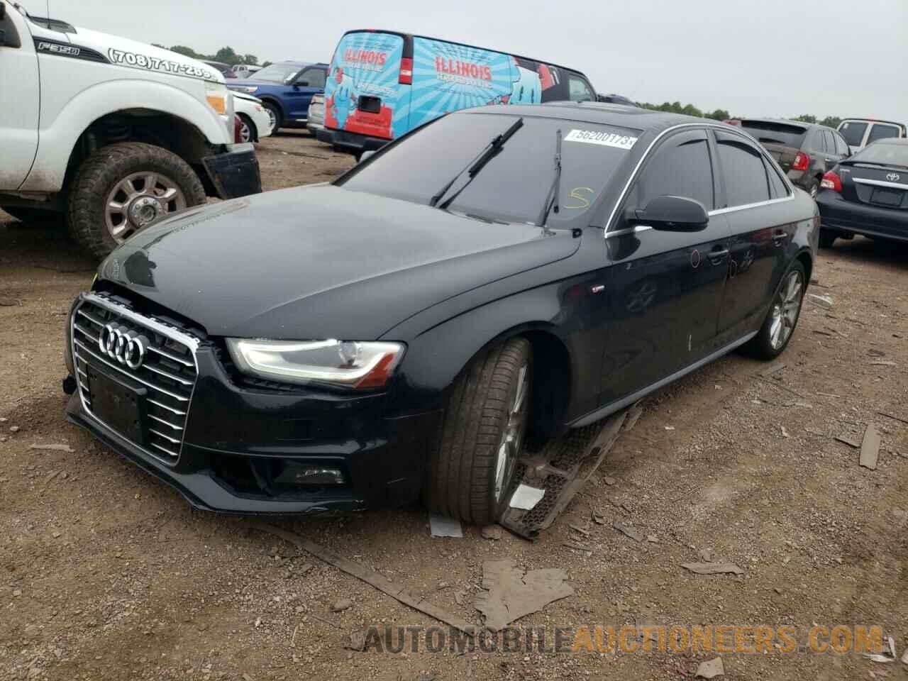 WAUBFAFL5GN001380 AUDI A4 2016