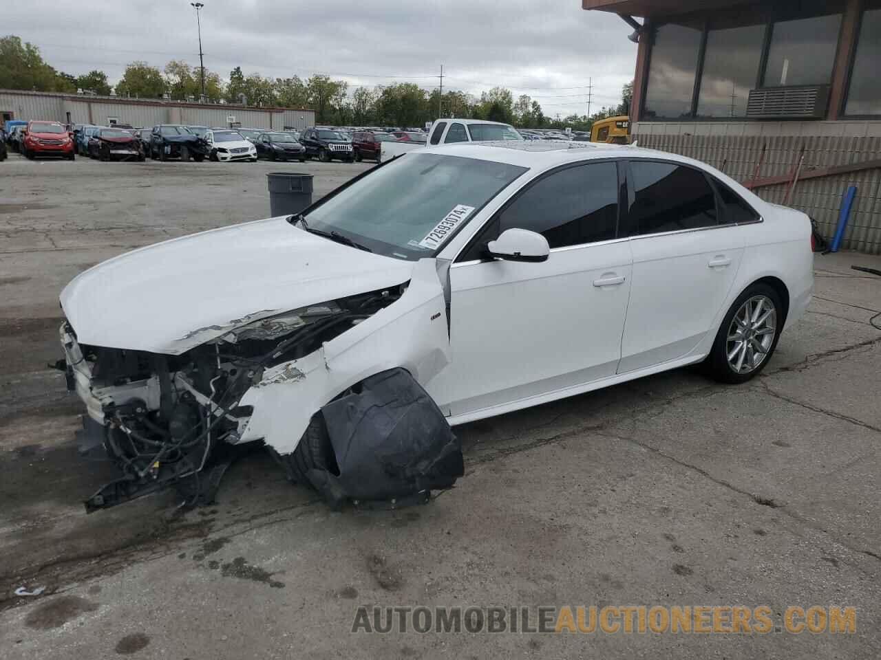 WAUBFAFL5GN004845 AUDI A4 2016