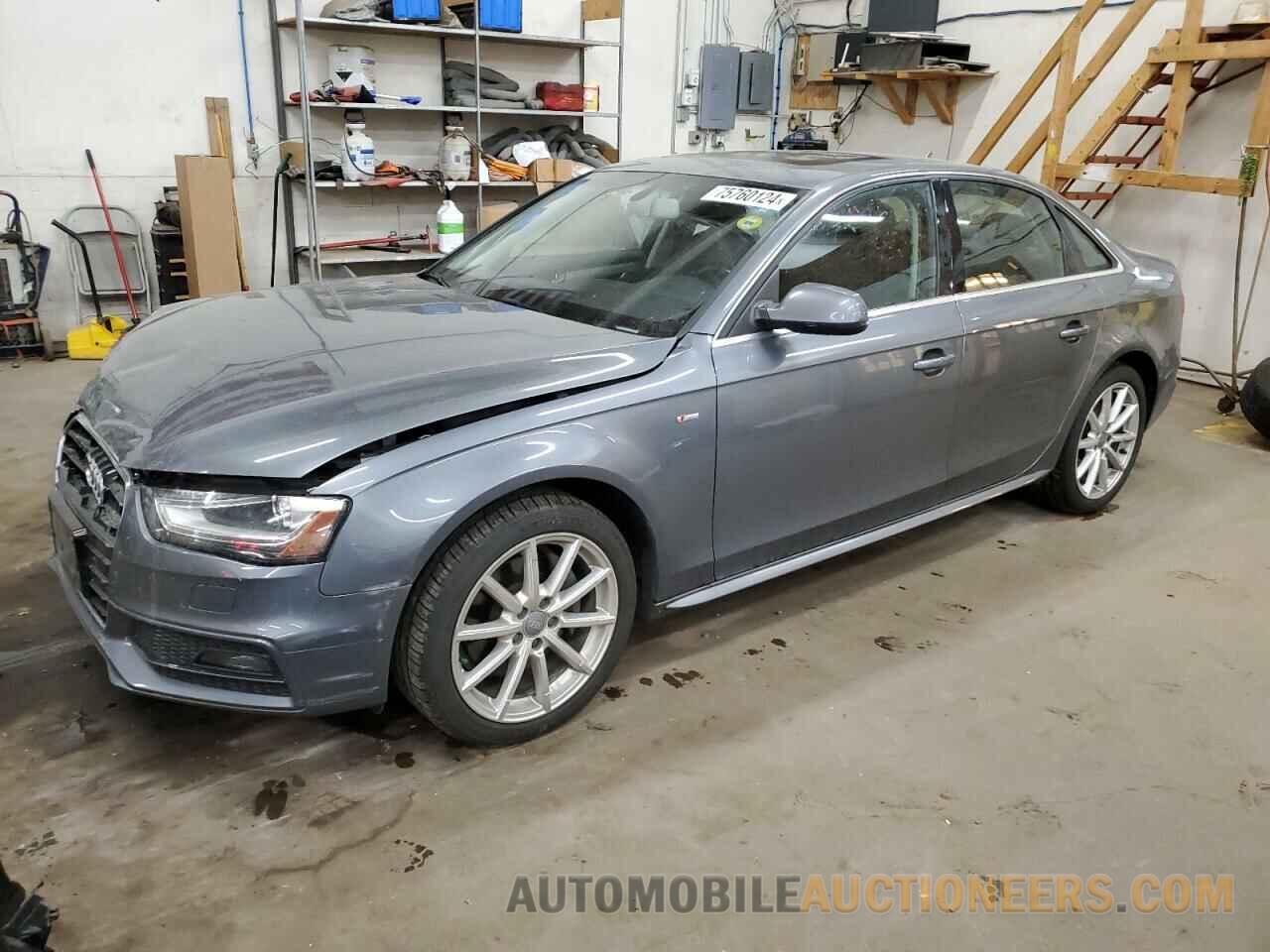 WAUBFAFL5GN004859 AUDI A4 2016