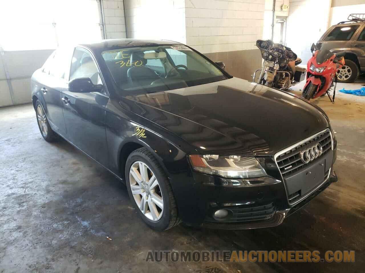 WAUBFAFL6AN003579 AUDI A4 2010