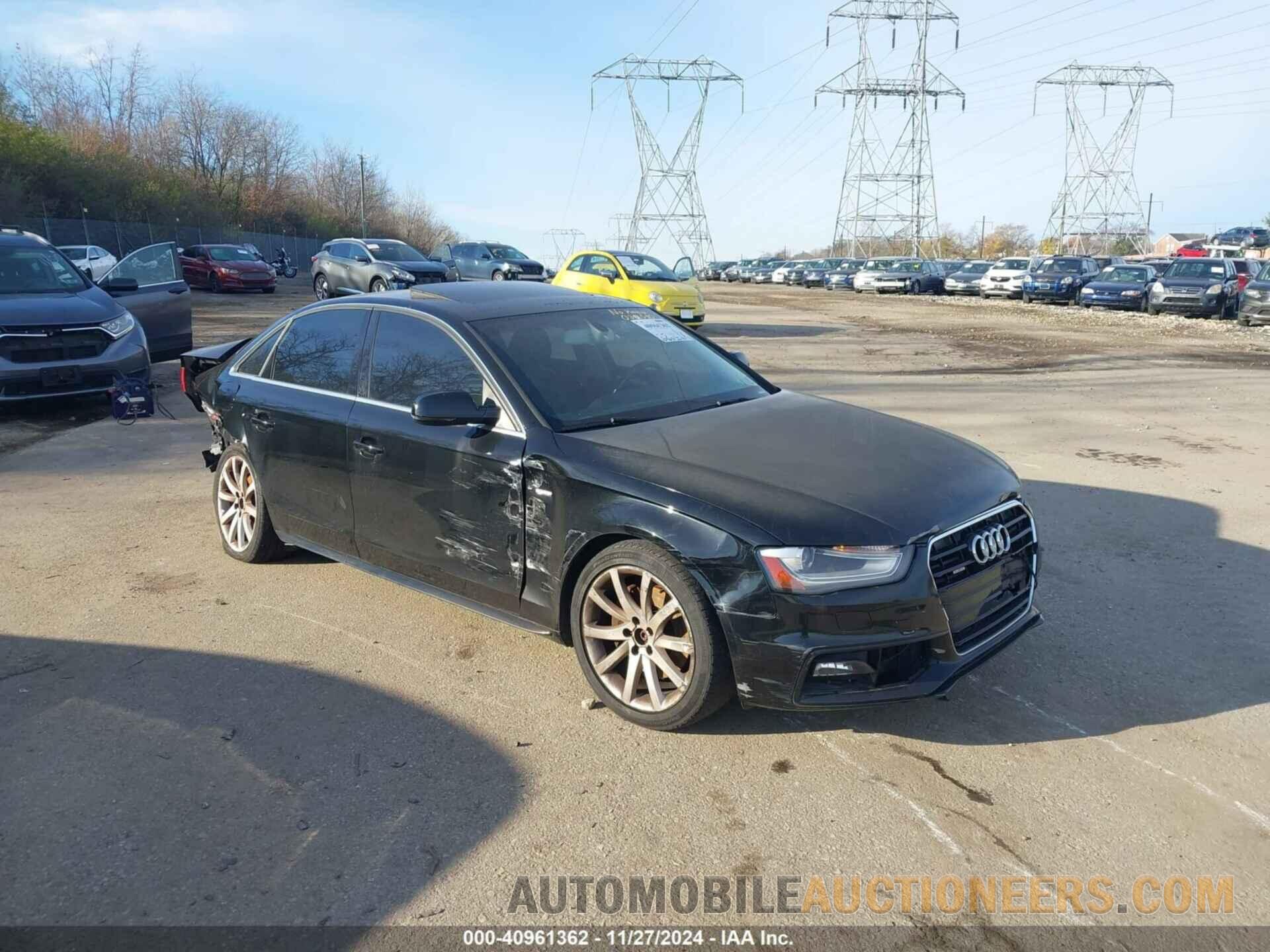 WAUBFAFL6EN032540 AUDI A4 2014