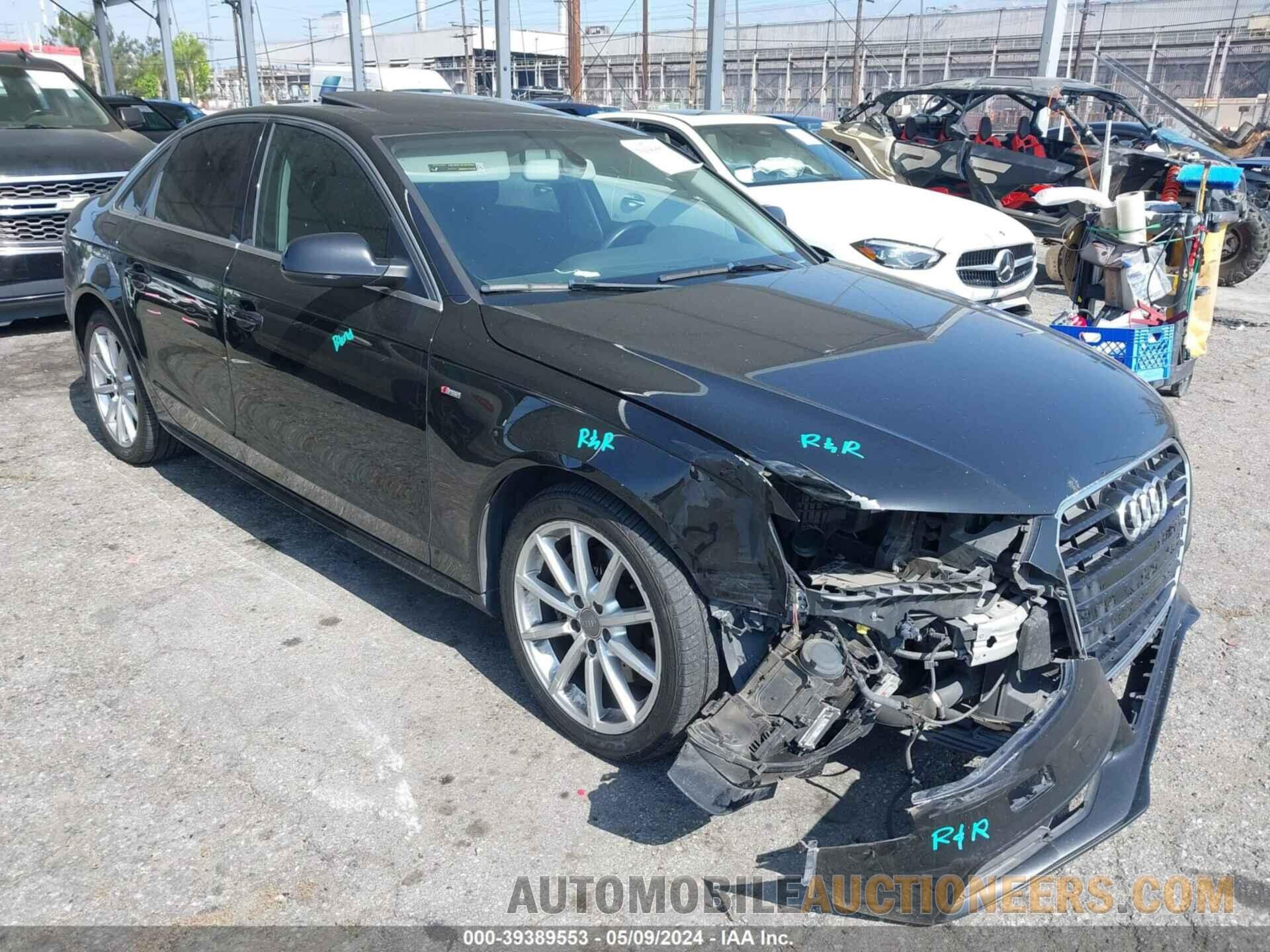 WAUBFAFL6FN021913 AUDI A4 2015