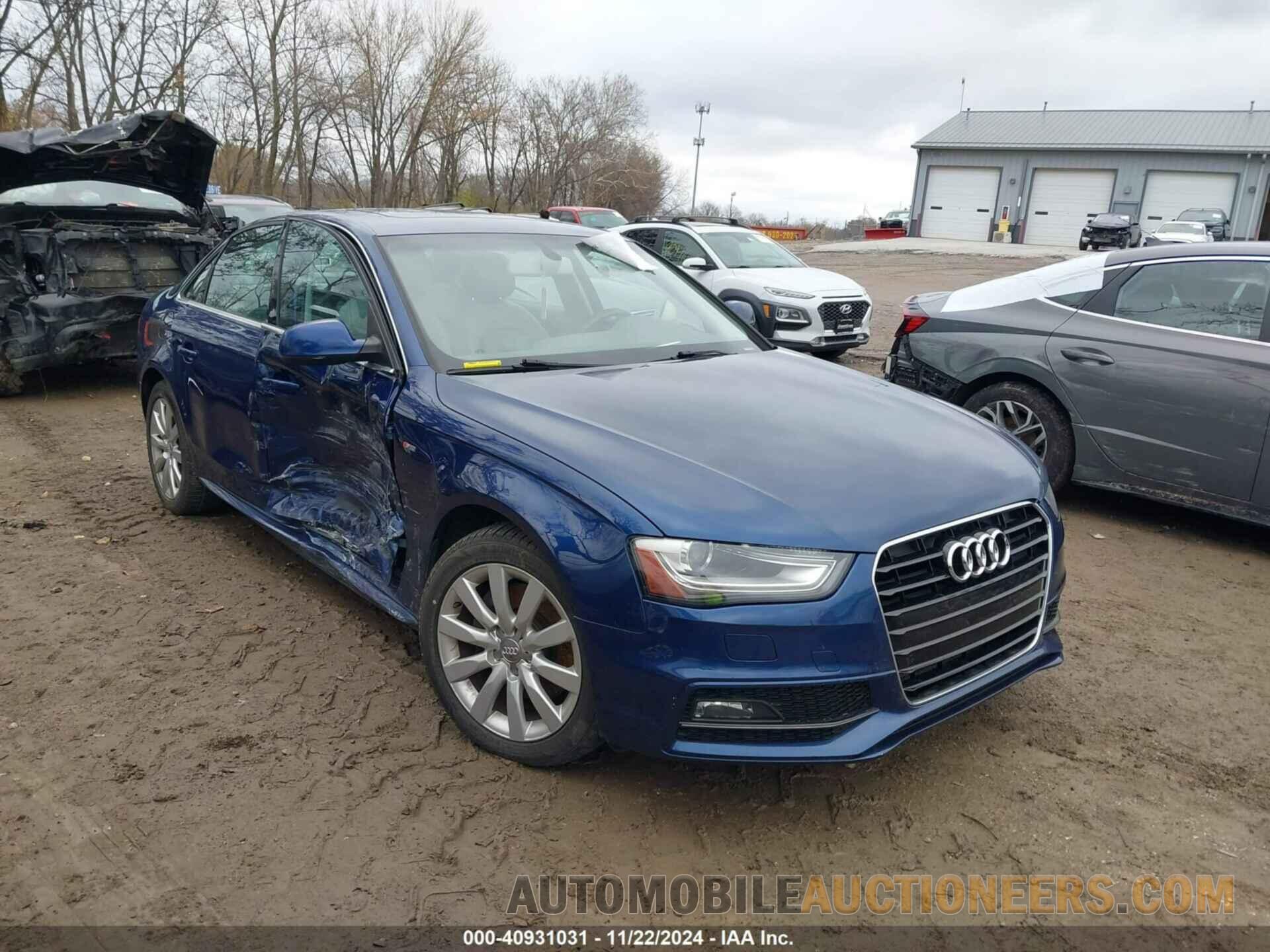 WAUBFAFL6FN023029 AUDI A4 2015