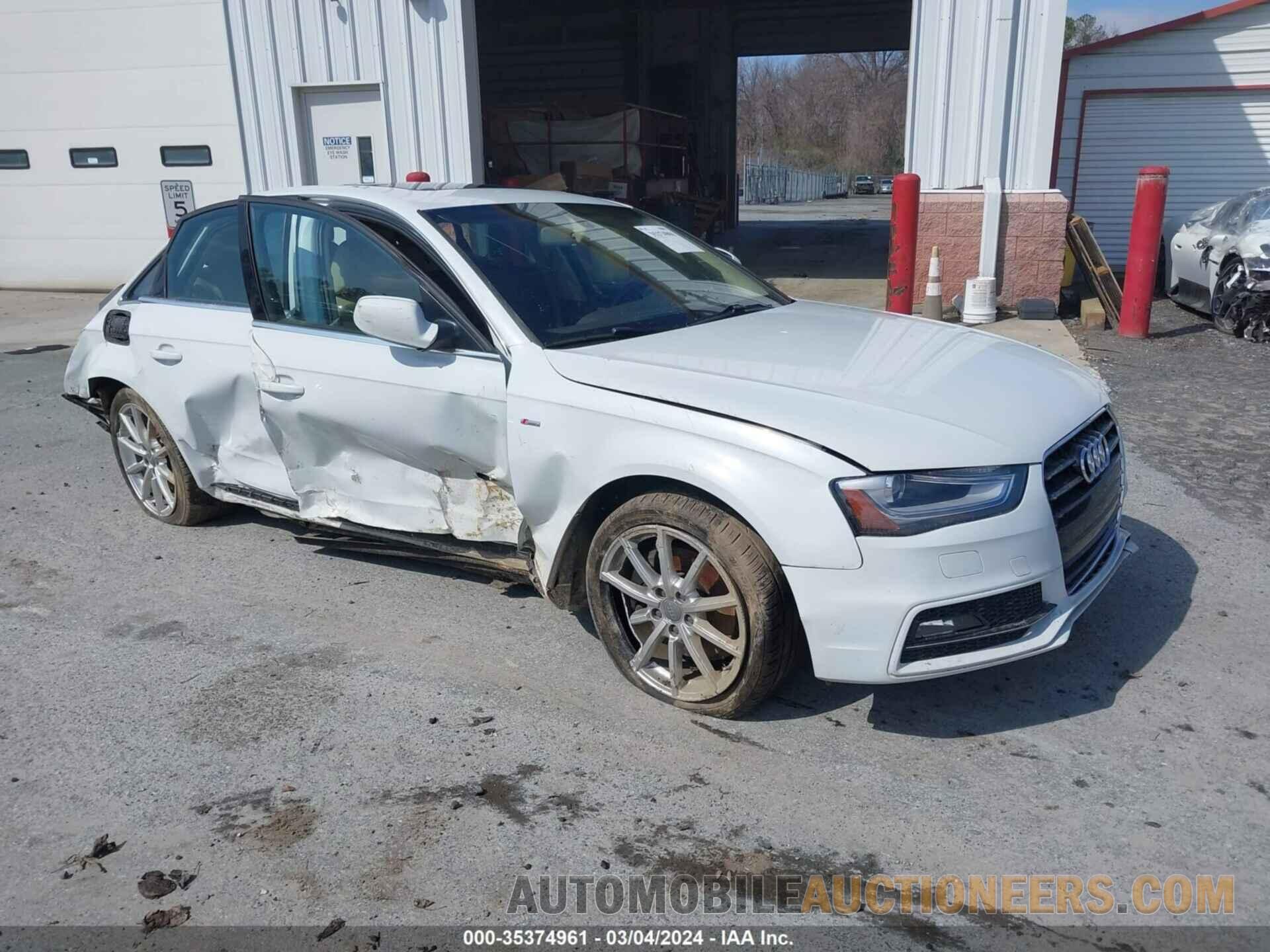 WAUBFAFL6GN005454 AUDI A4 2016