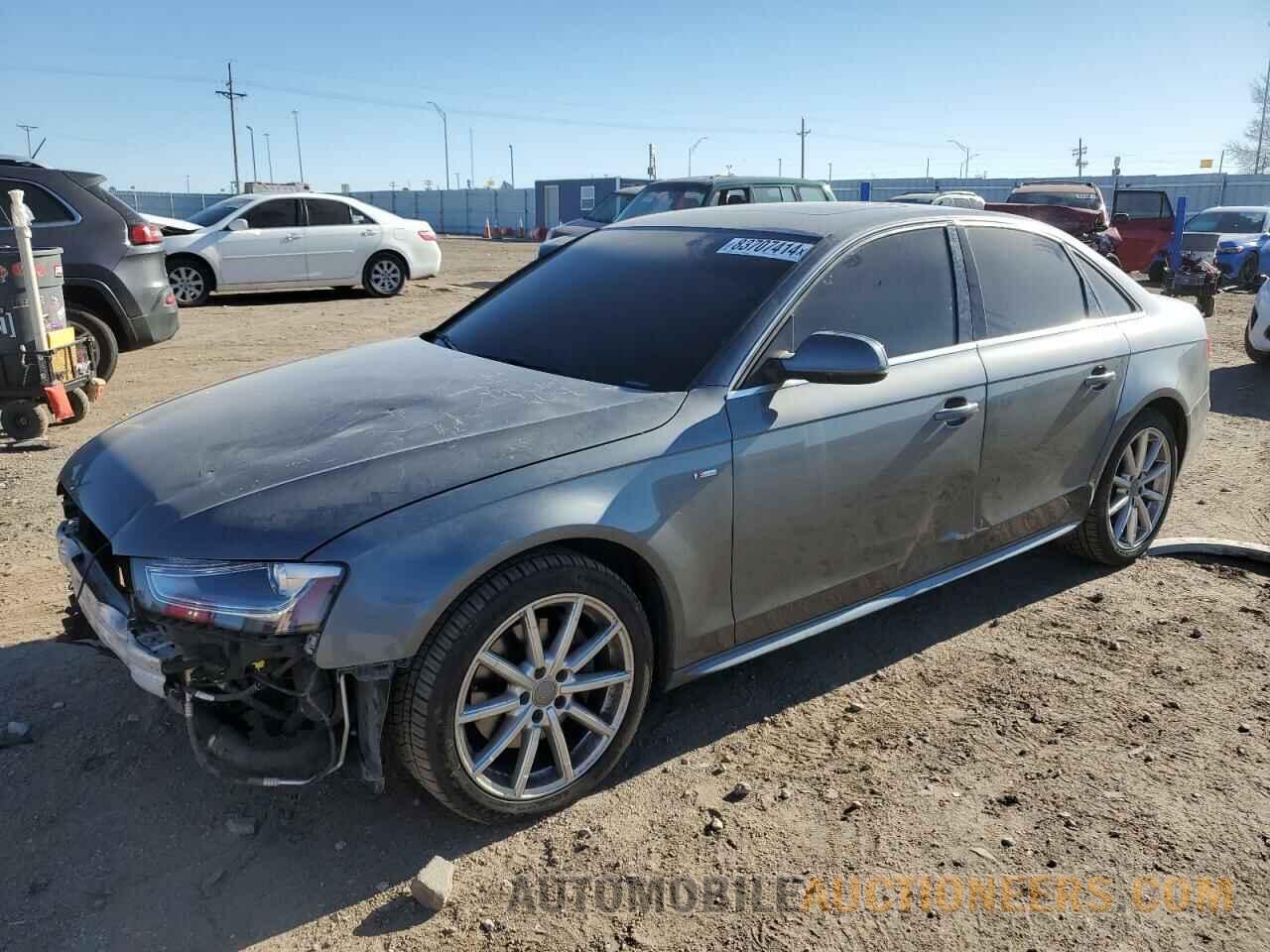 WAUBFAFL6GN010735 AUDI A4 2016