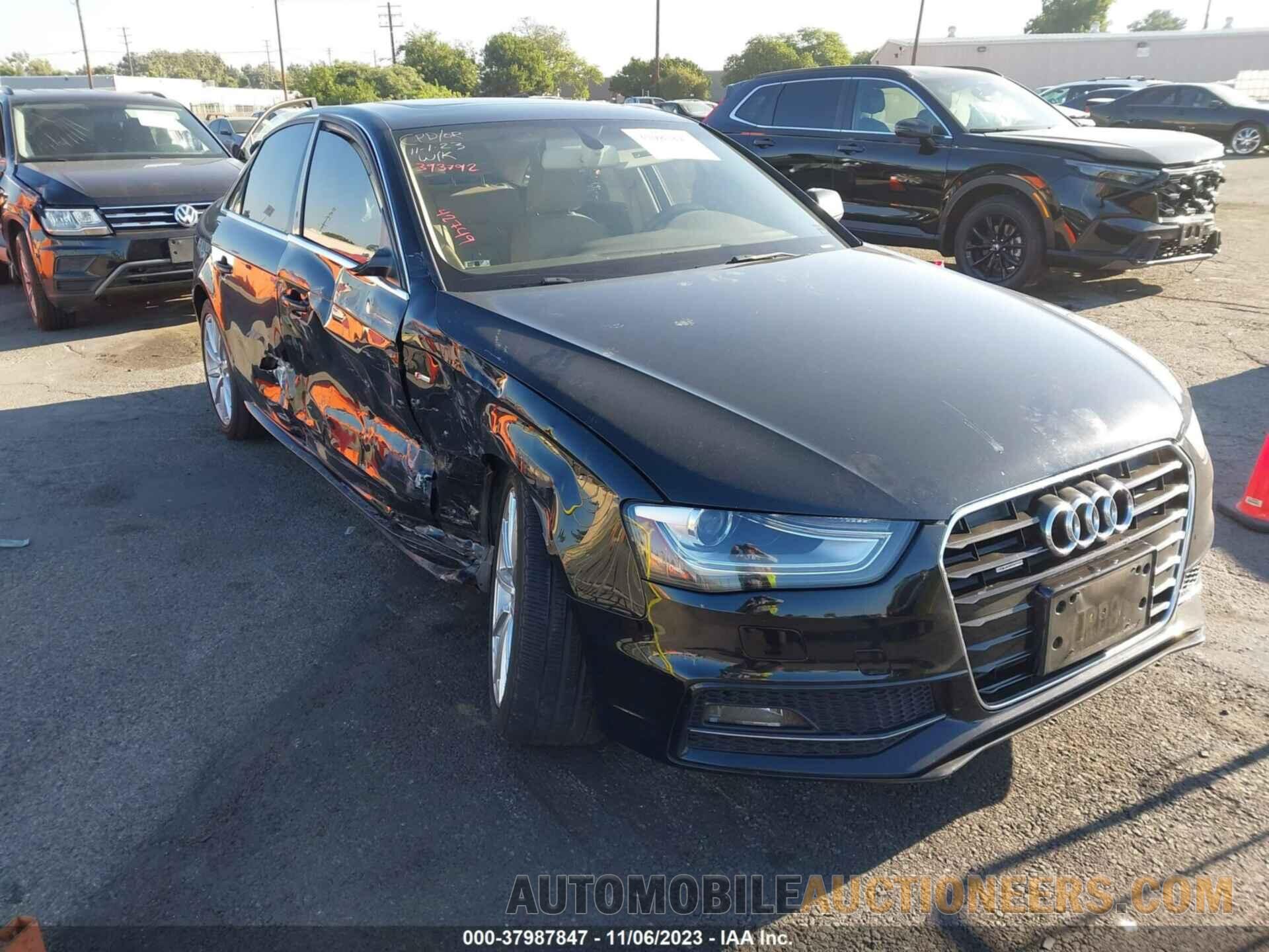 WAUBFAFL6GN010962 AUDI A4 2016