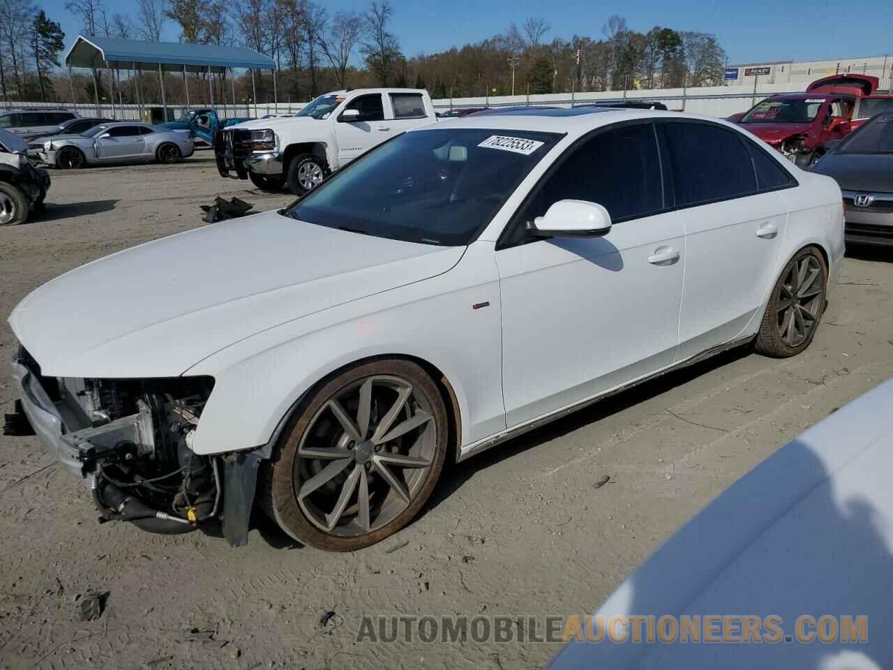 WAUBFAFL6GN014557 AUDI A4 2016