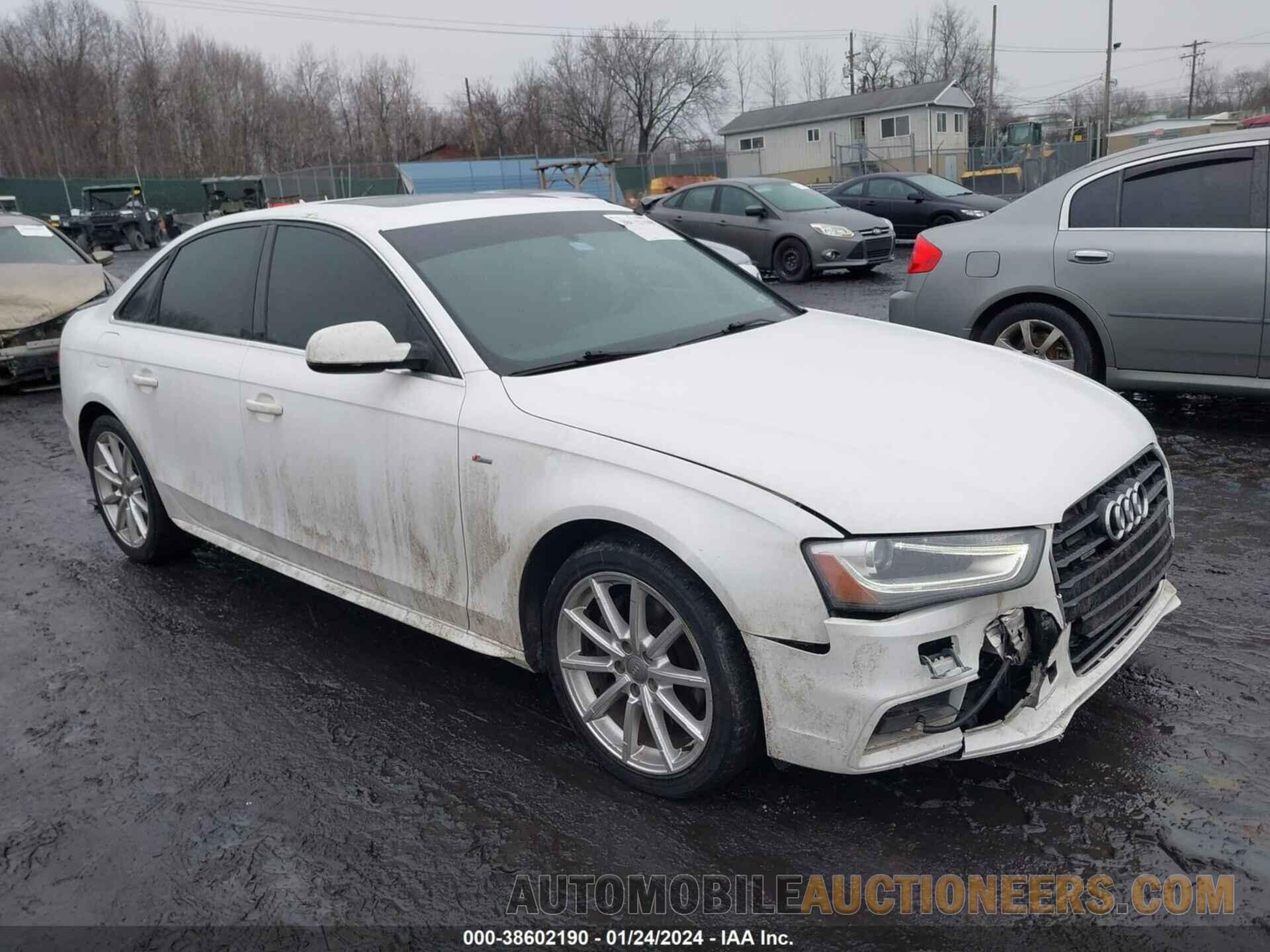 WAUBFAFL6GN015613 AUDI A4 2016