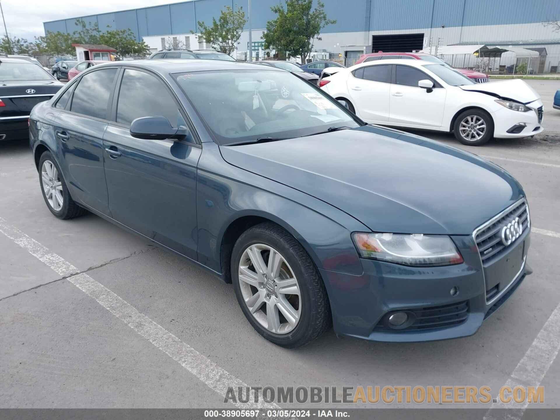 WAUBFAFL7BN056776 AUDI A4 2011