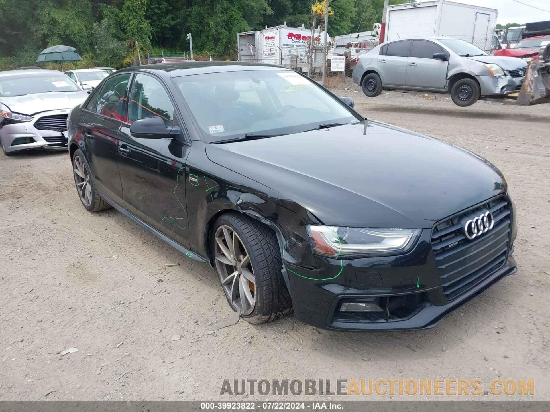 WAUBFAFL7GN013756 AUDI A4 2016