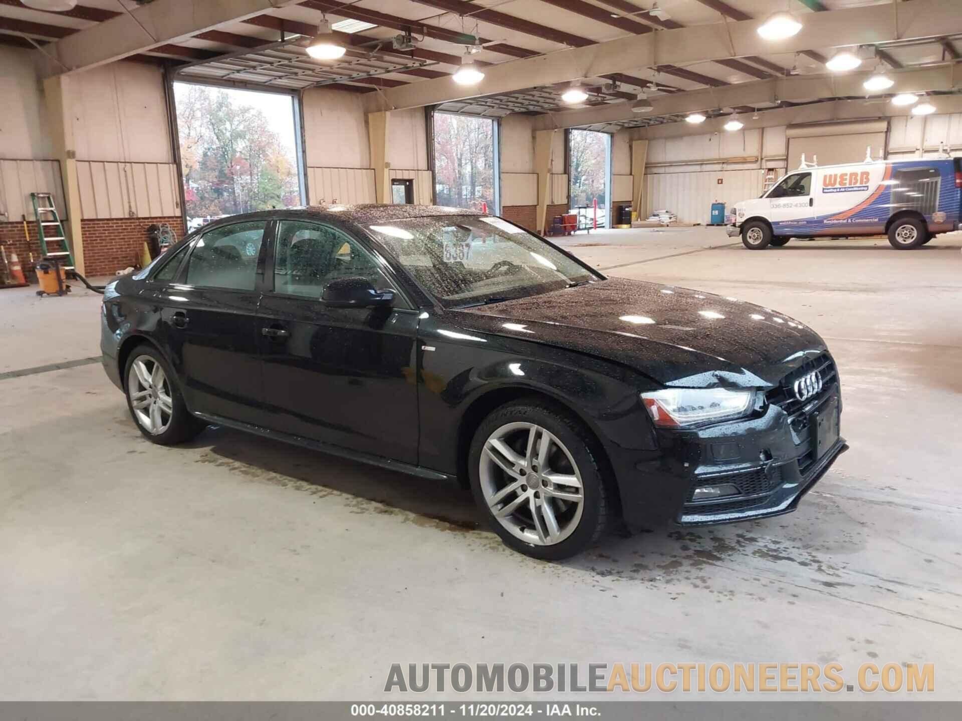 WAUBFAFL7GN015605 AUDI A4 2016