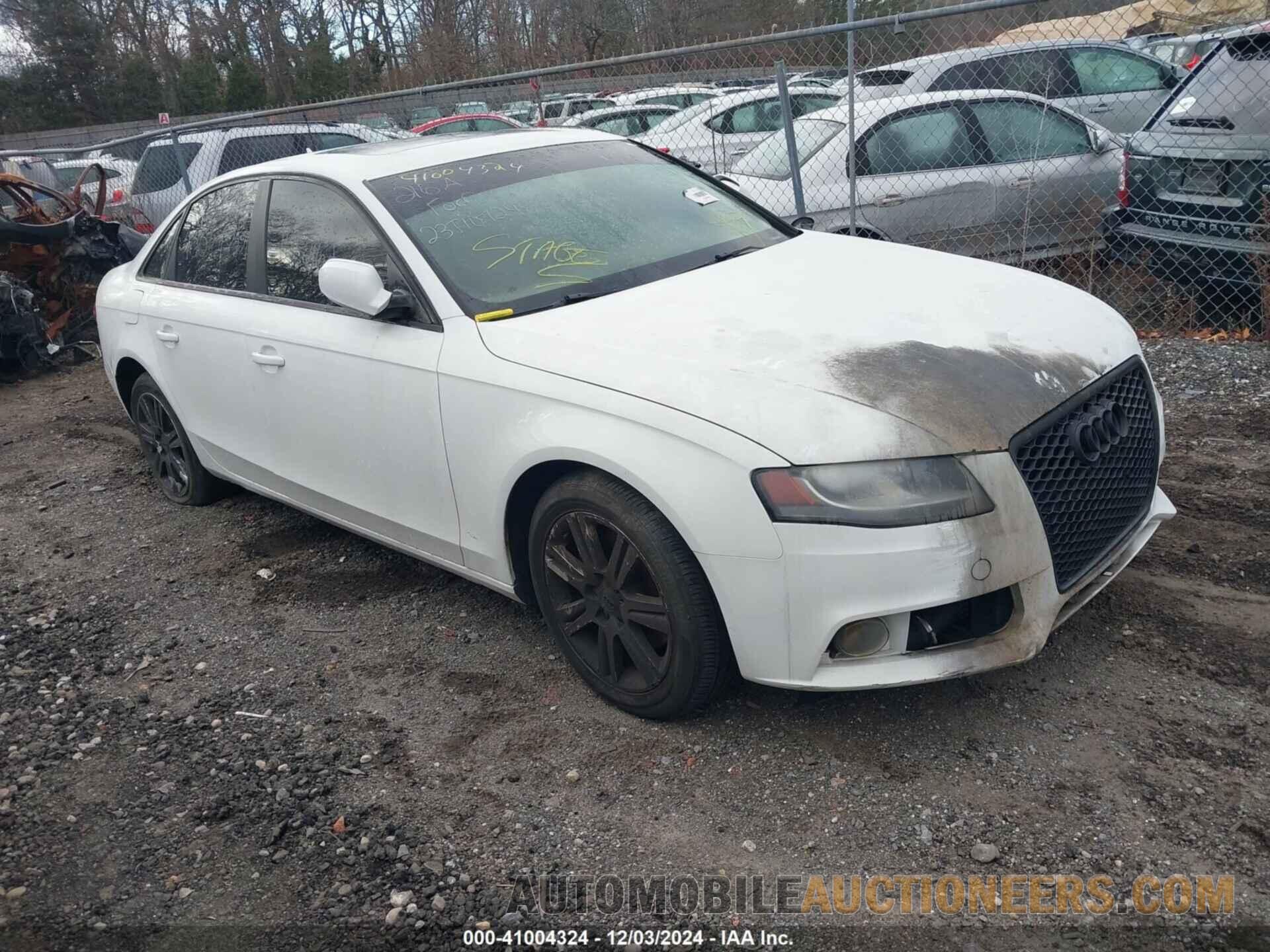 WAUBFAFL8BN020112 AUDI A4 2011