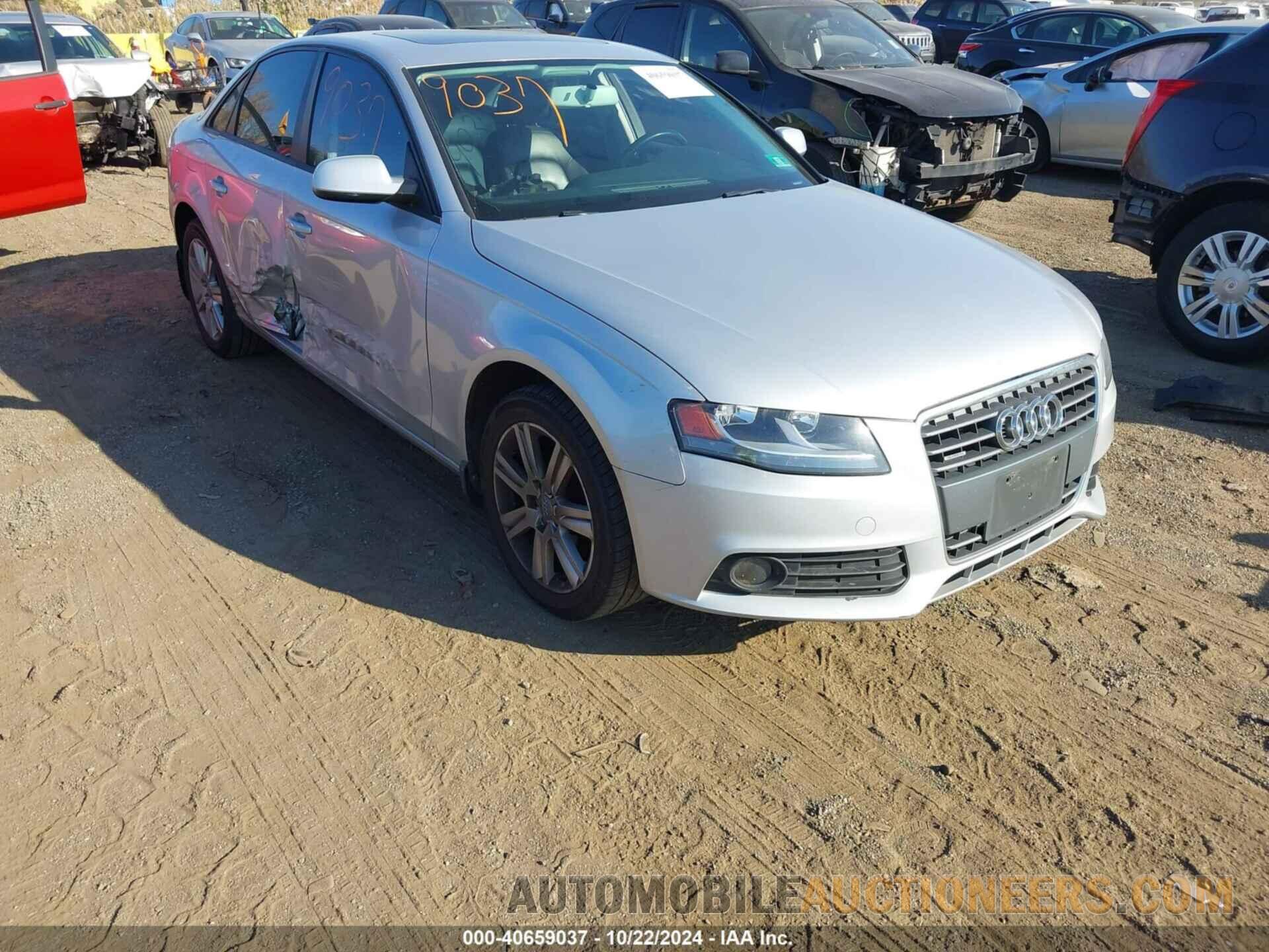 WAUBFAFL8BN049559 AUDI A4 2011