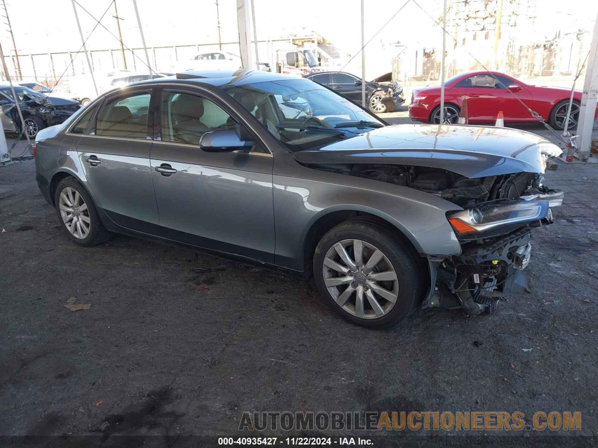 WAUBFAFL8DN004138 AUDI A4 2013